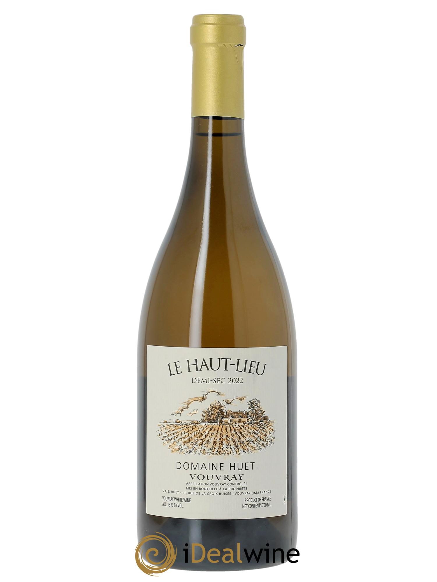 Vouvray Le Haut-Lieu Demi-Sec Domaine Huet  2022 - Lot de 1 bouteille - 0