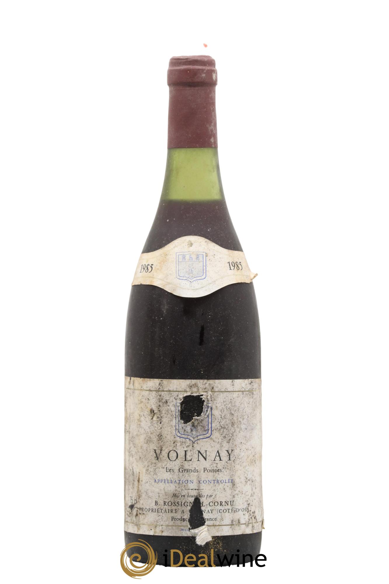 Volnay Les Grands Poisots Rossignol Cornu 1985 - Posten von 1 Flasche - 0