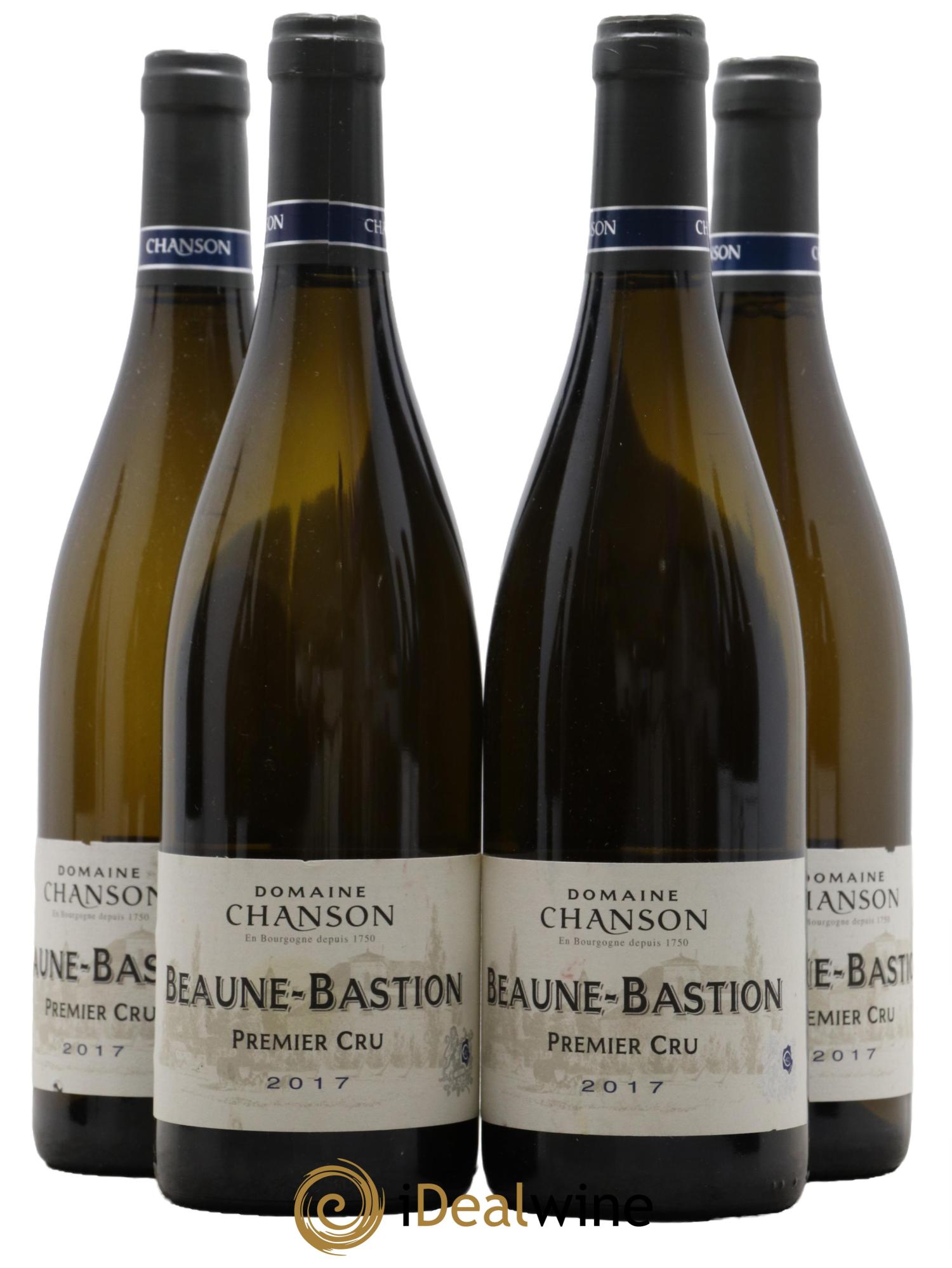 Beaune 1er Cru Bastion Domaine Chanson 2017 - Lot de 4 bouteilles - 0