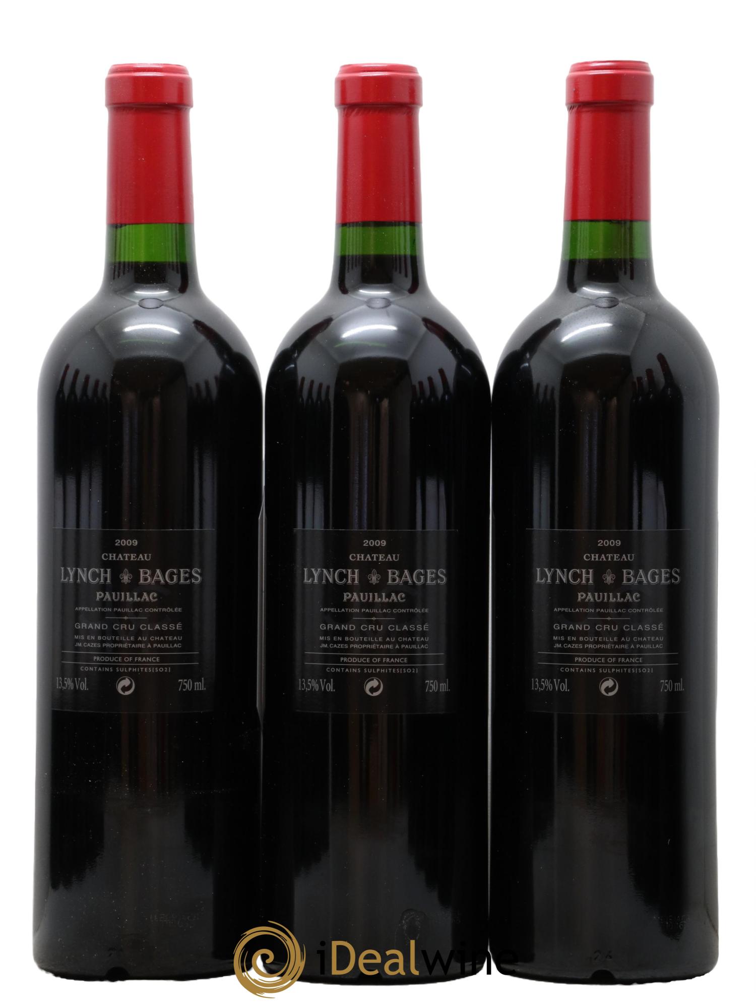 Château Lynch Bages 5ème Grand Cru Classé 2009 - Lot de 12 bouteilles - 8