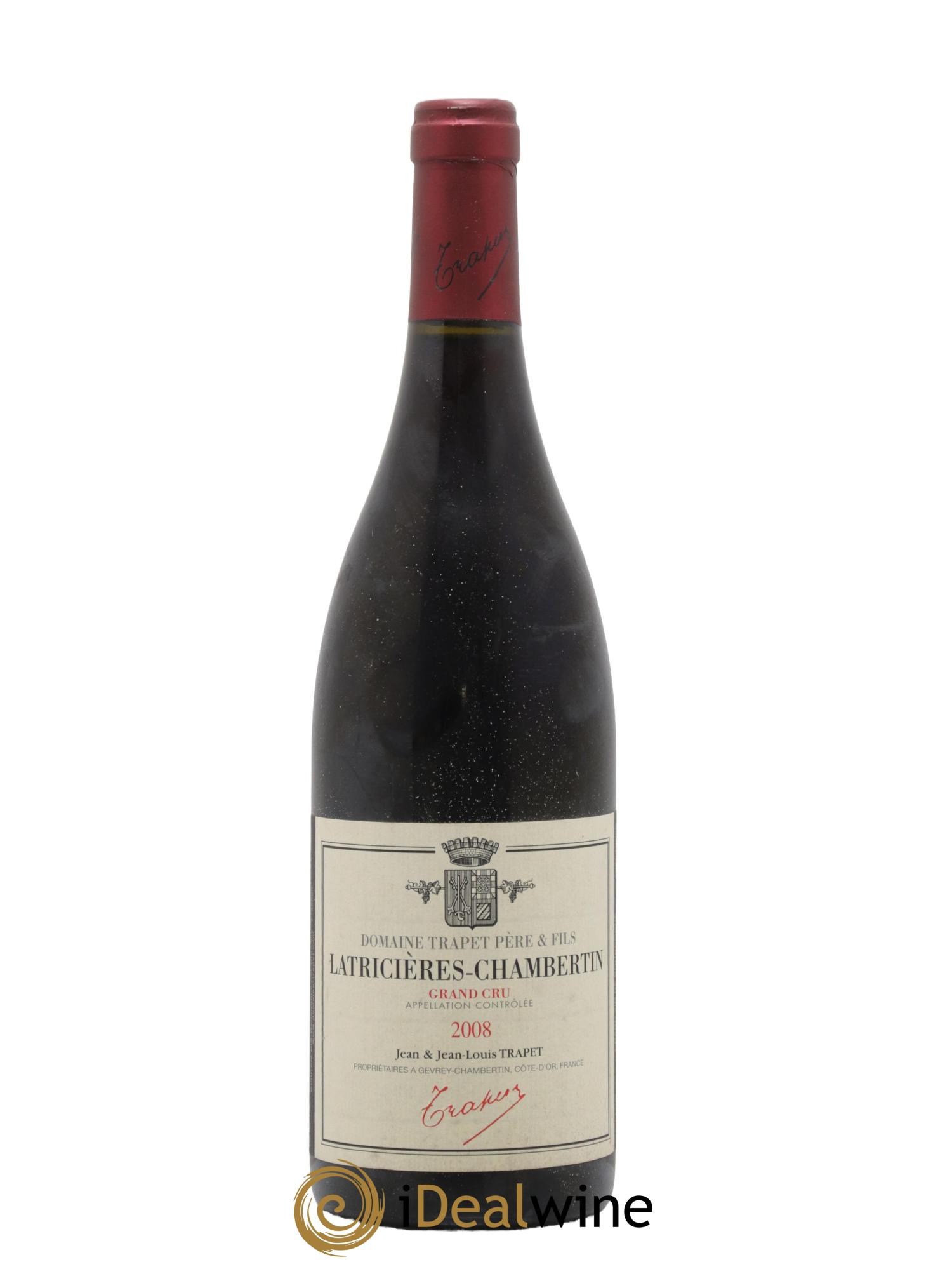 Latricières-Chambertin Grand Cru Domaine Trapet 2008 - Lotto di 1 bottiglia - 0