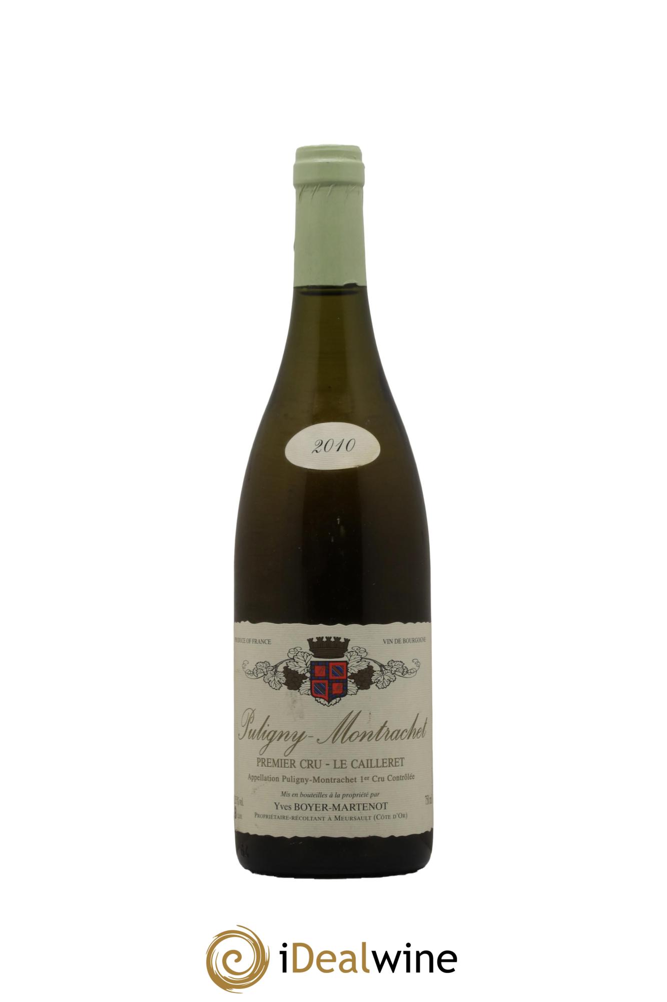 Puligny-Montrachet 1er Cru Le Cailleret Boyer Martenot 2010 - Lot of 1 bottle - 0