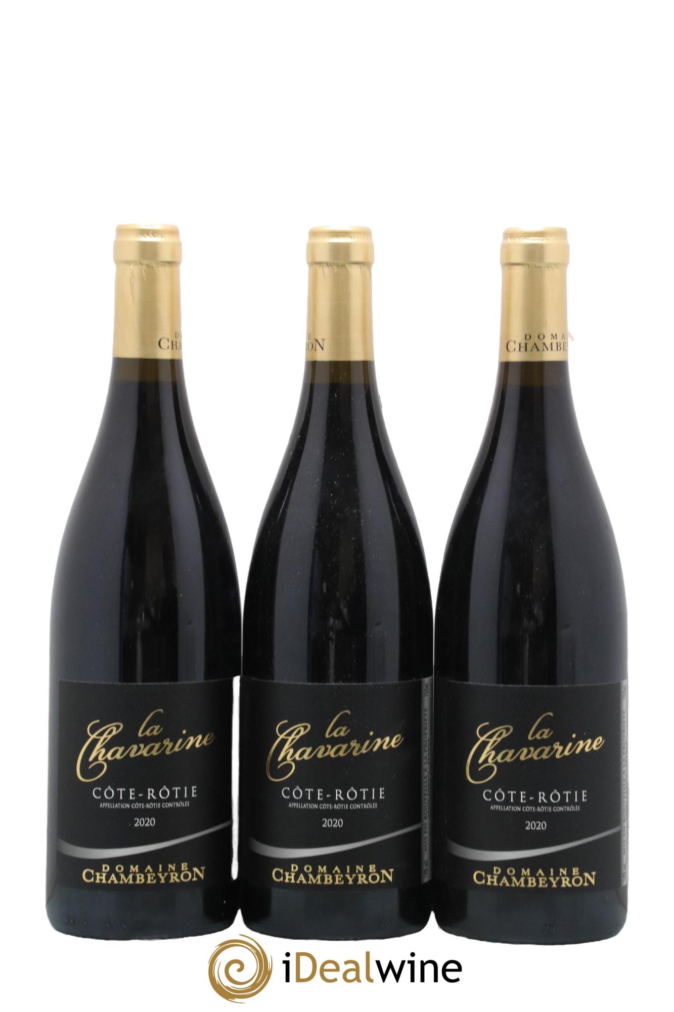 Côte-Rôtie La Chavarine Domaine Chambeyron 2020 - Lot of 3 bottles - 0