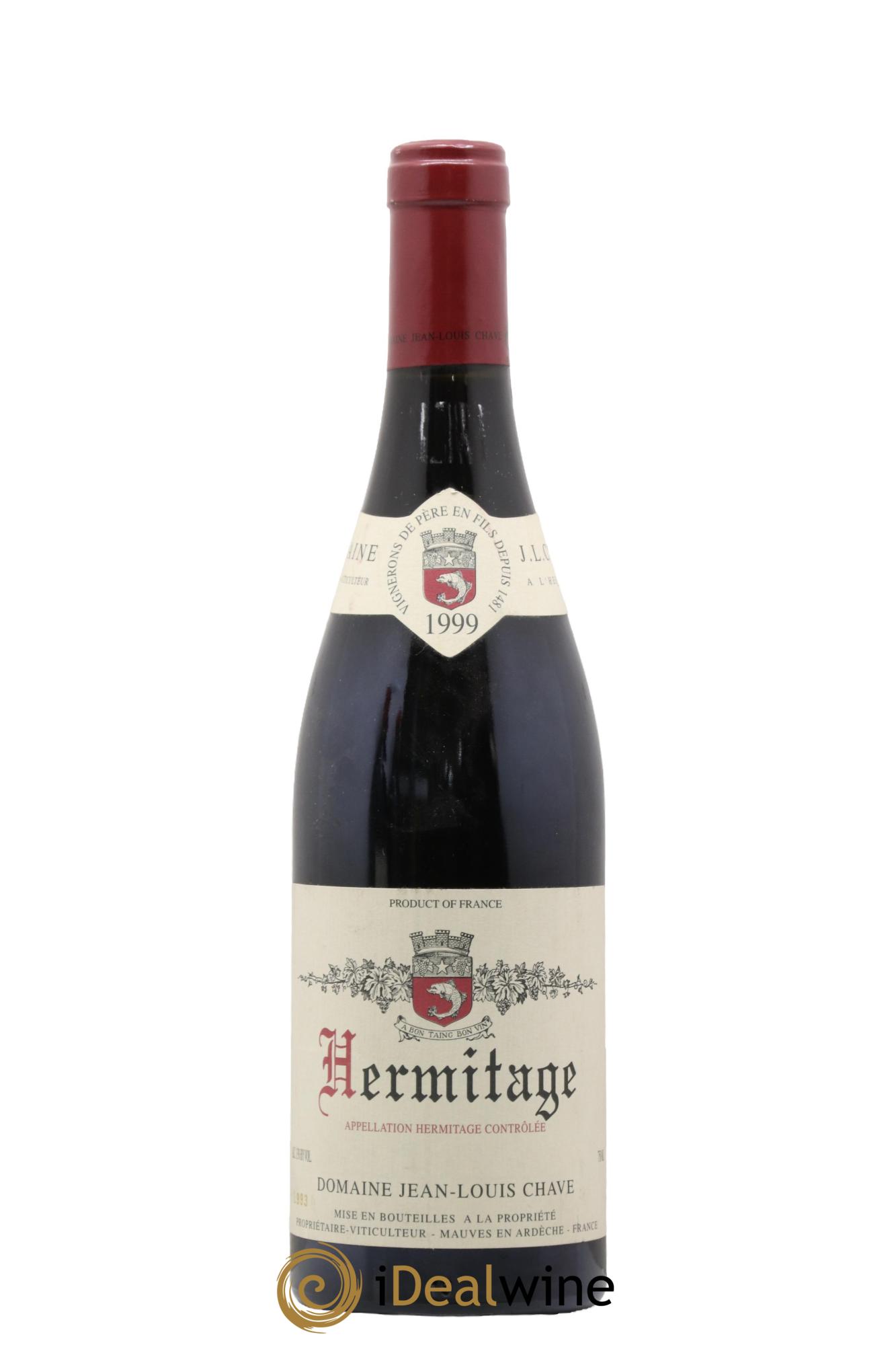 Hermitage Jean-Louis Chave 1999 - Lotto di 1 bottiglia - 0