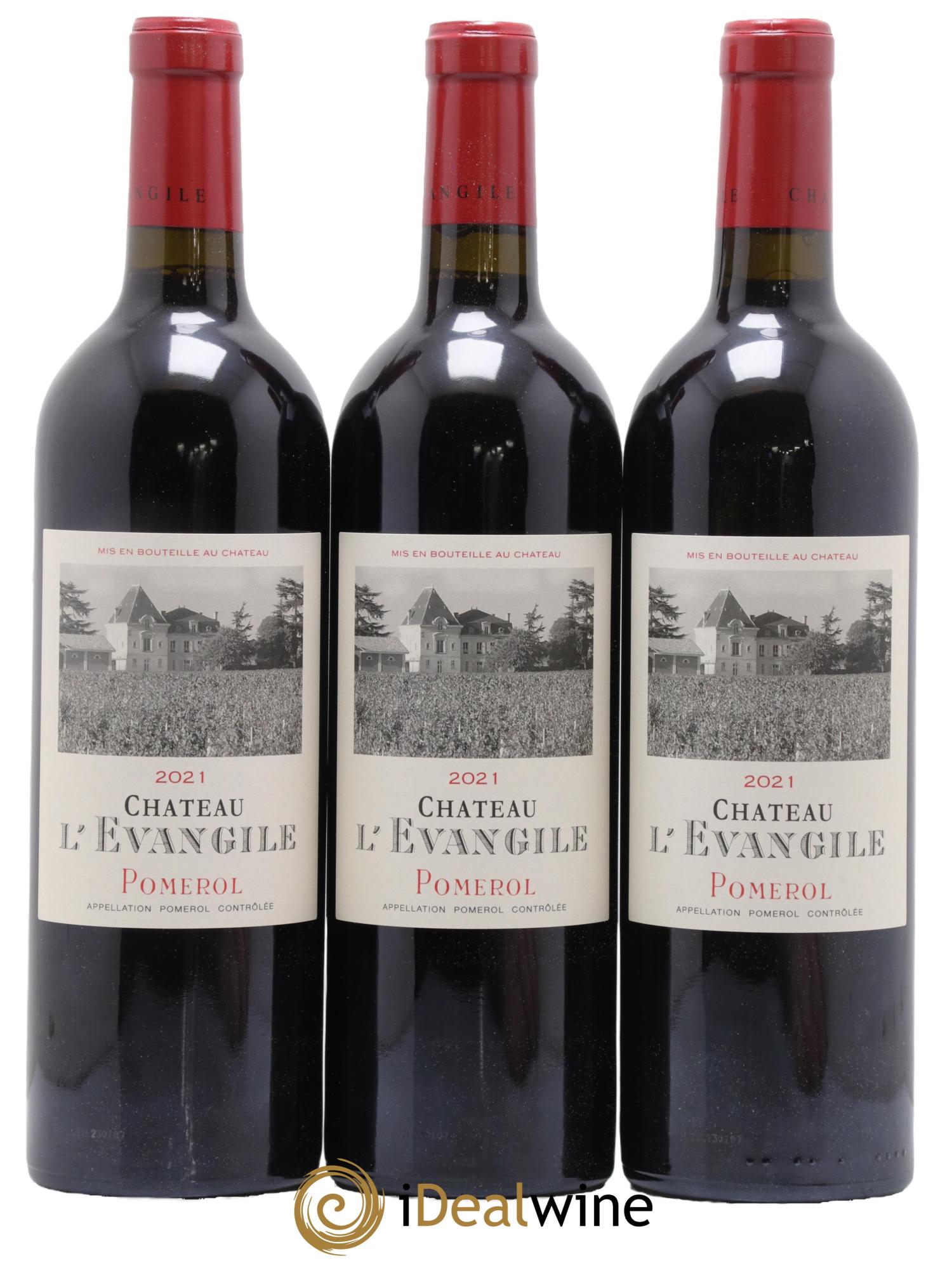 Château l' Évangile 2021 - Lot of 6 bottles - 3