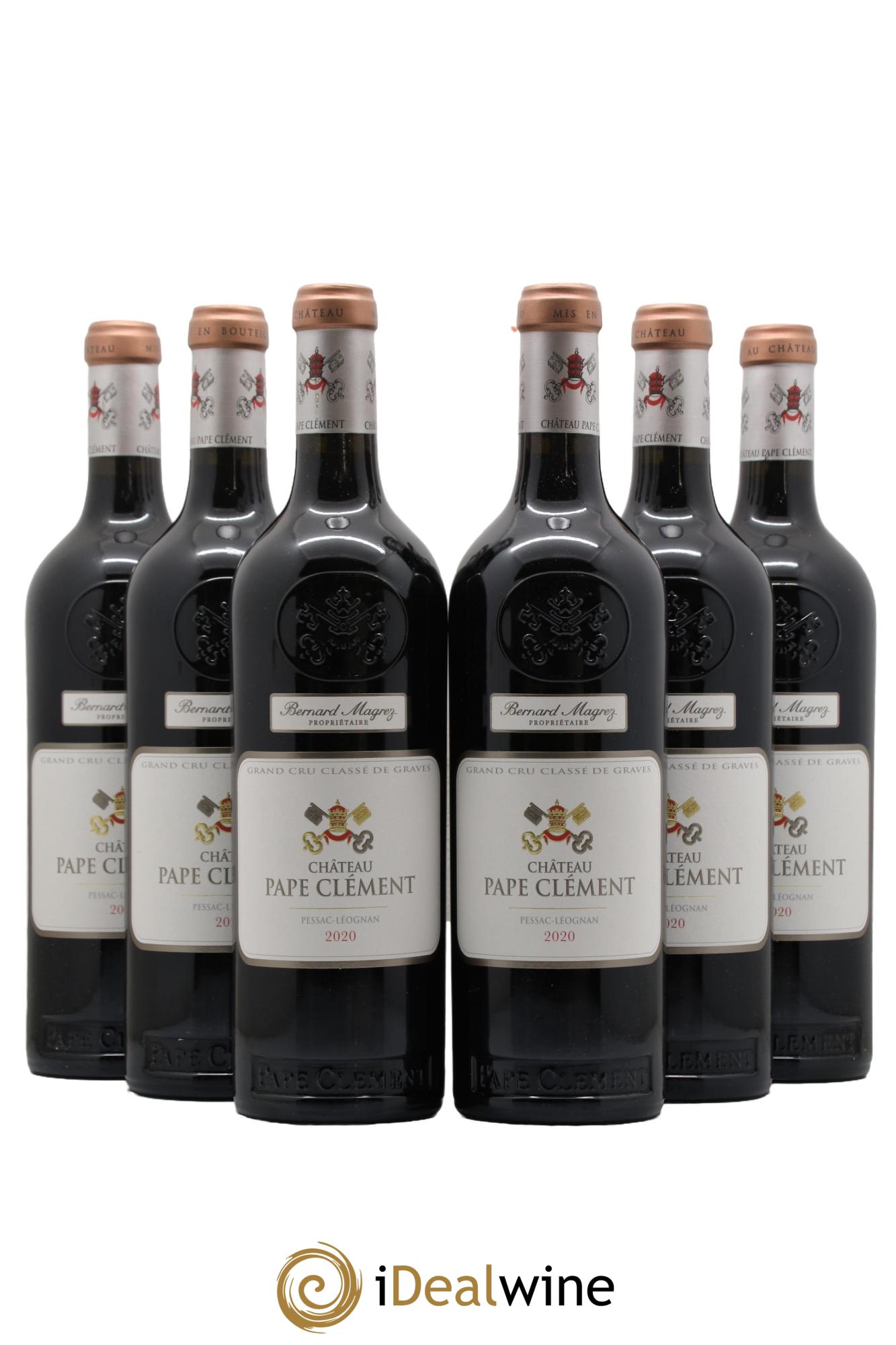 Château Pape Clément Cru Classé de Graves 2020 - Lot de 6 bouteilles - 0