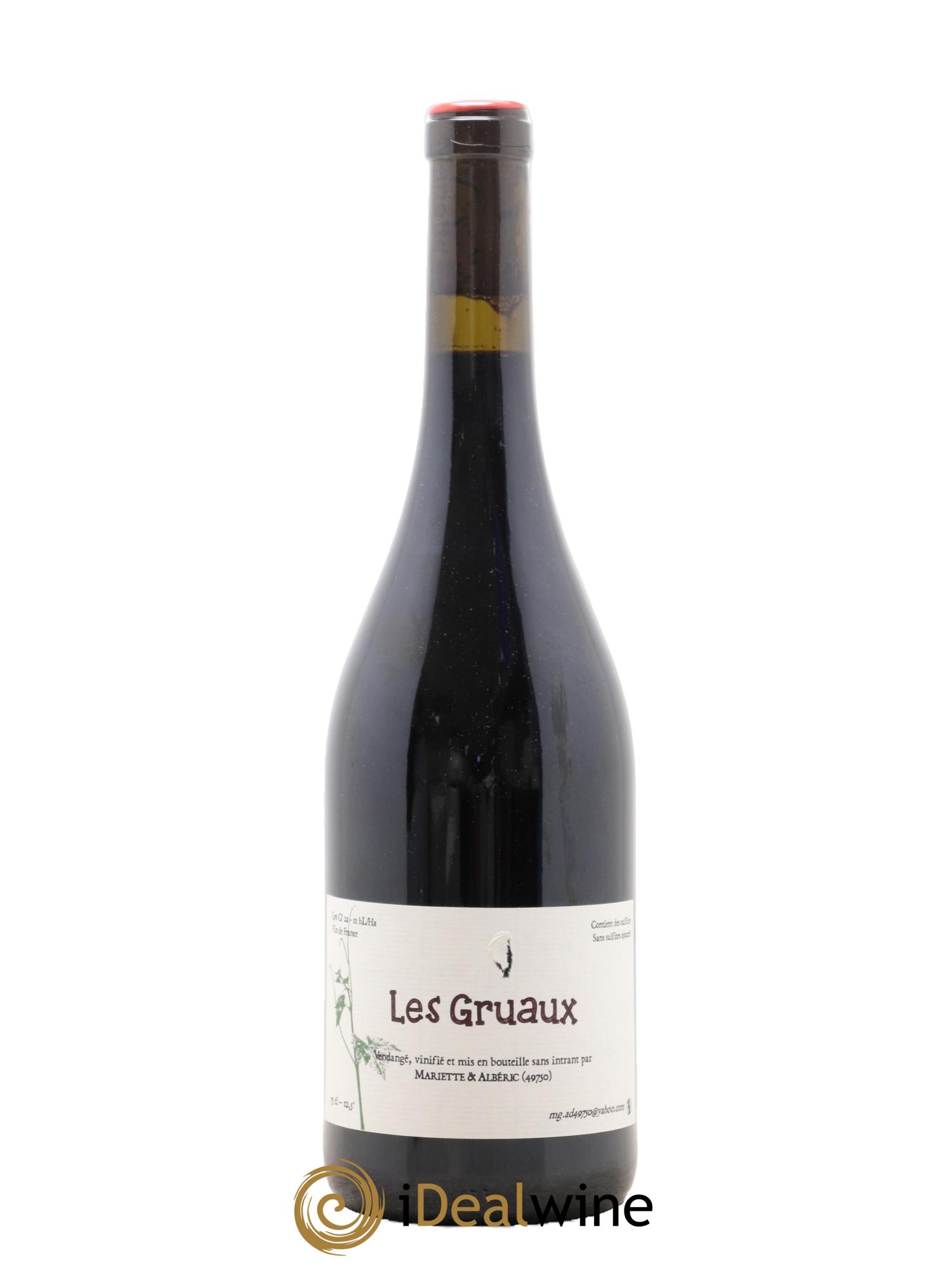 Vin de France Les Gruaux Mariette et Albéric Dietrich 2022 - Lotto di 1 bottiglia - 0