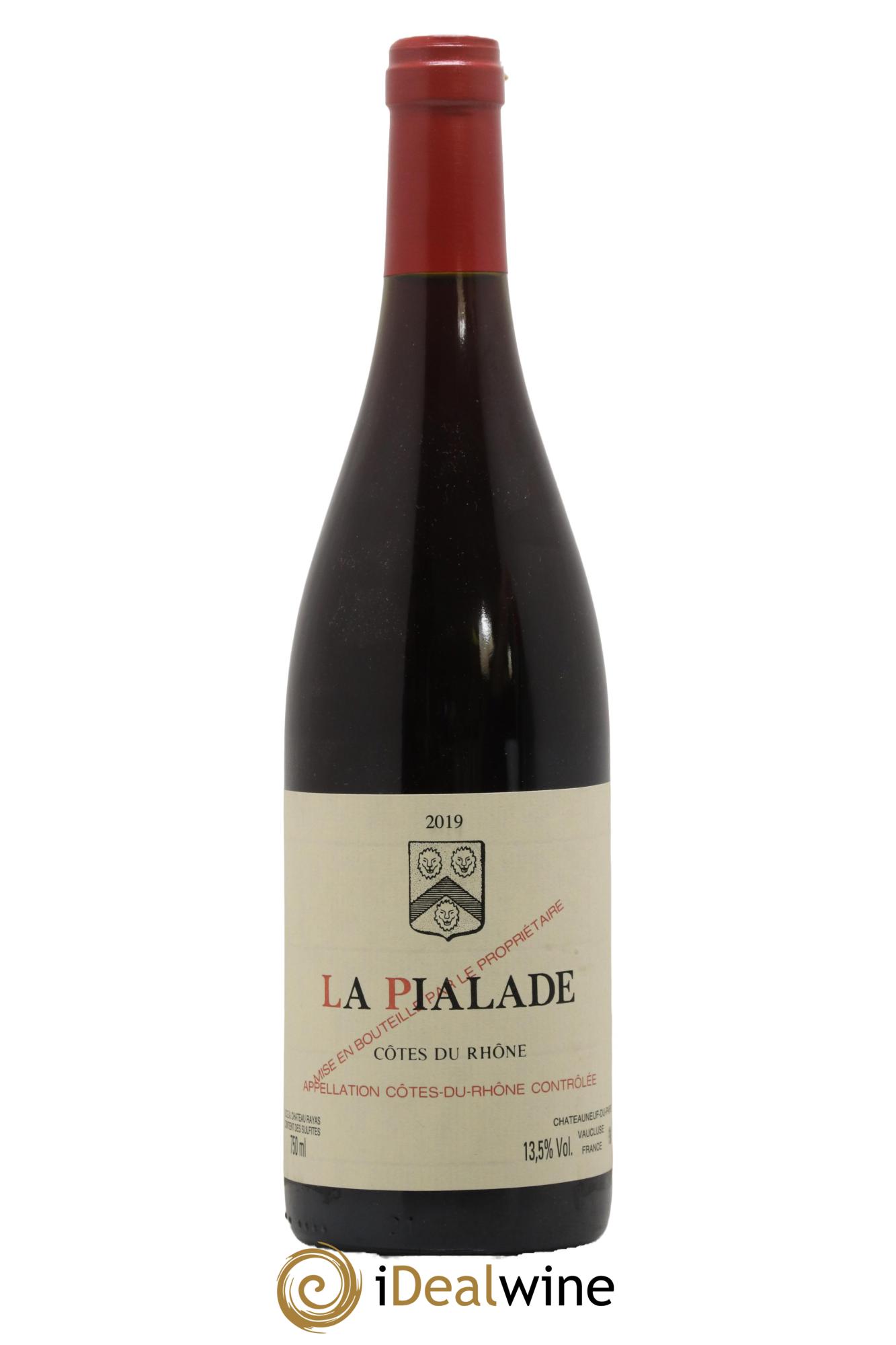 Côtes du Rhône La Pialade Emmanuel Reynaud 2019 - Lot de 1 bouteille - 0