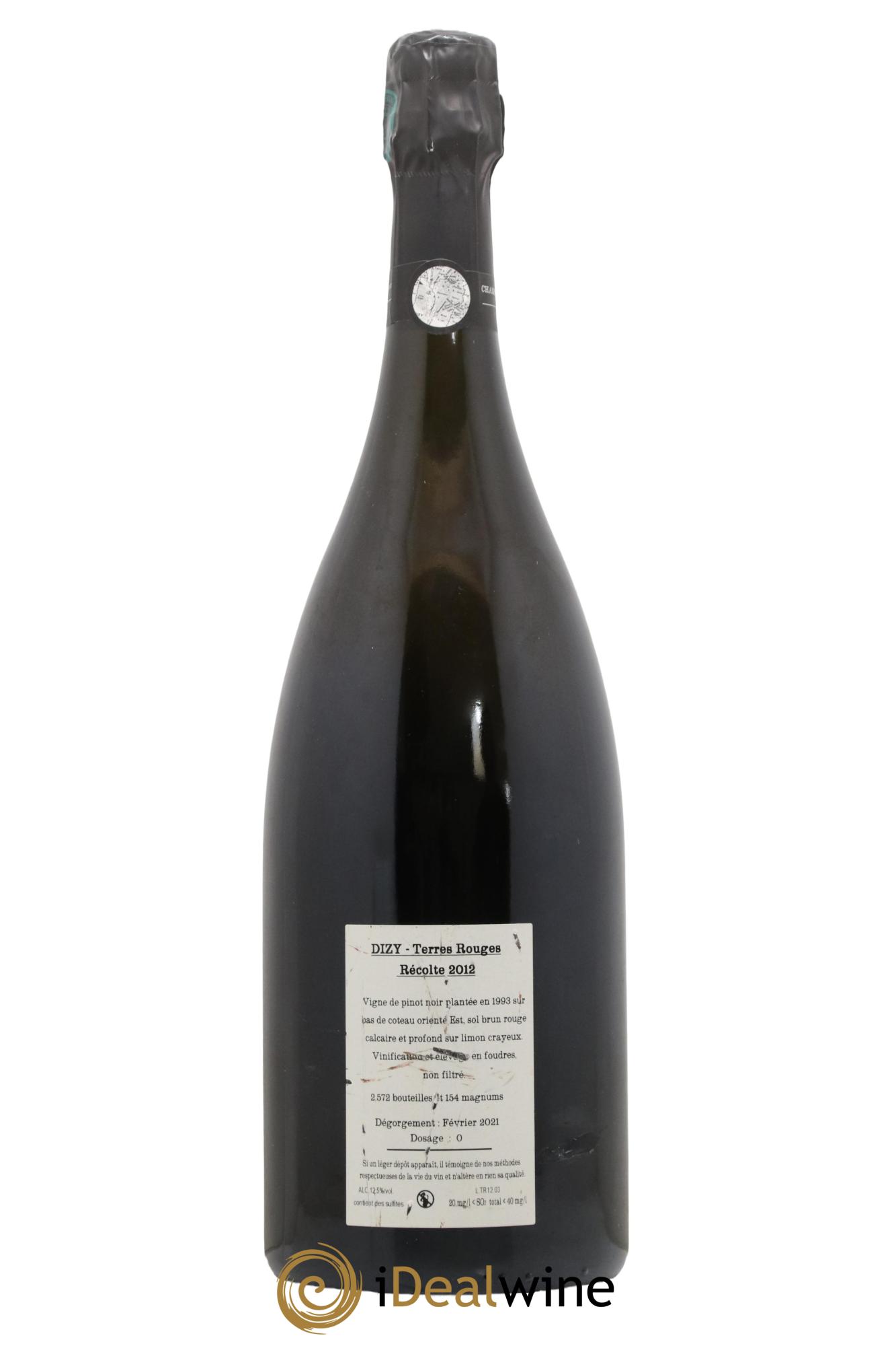 Dizy Terres Rouges Extra Brut Jacquesson 2012 - Lotto di 1 magnum - 1