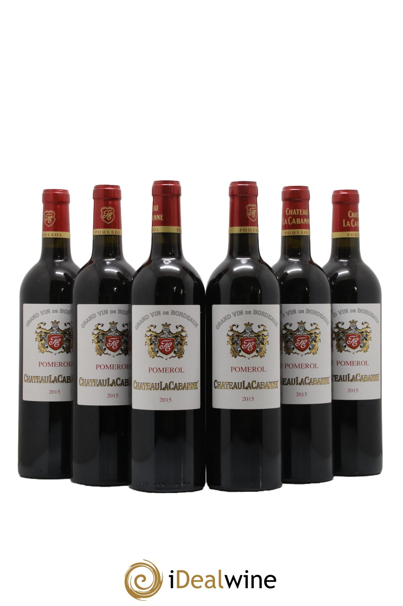 Château la Cabanne 2015 - Lot de 6 bouteilles - 0