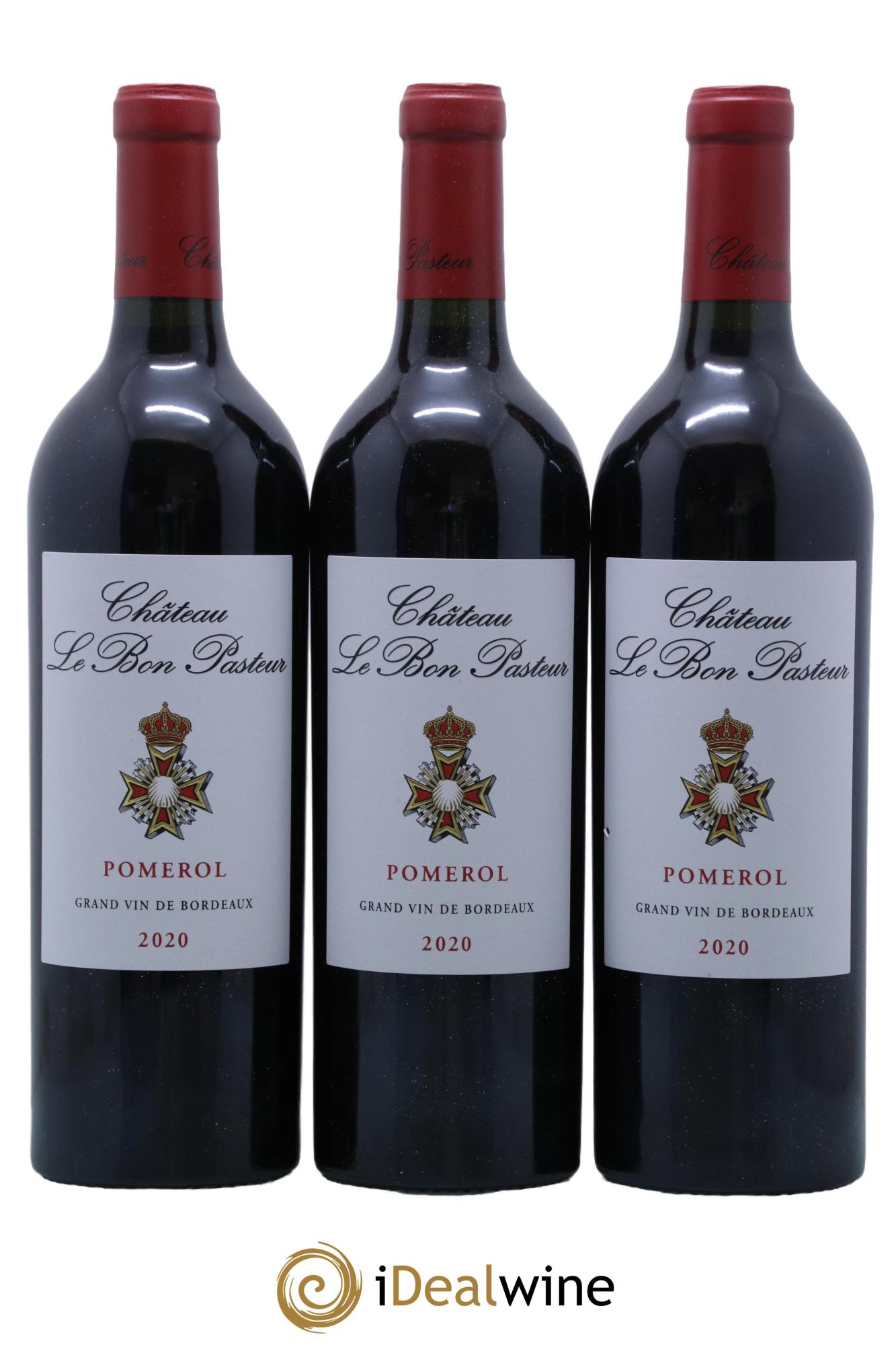 Château le Bon Pasteur  2020 - Posten von 3 Flaschen - 0