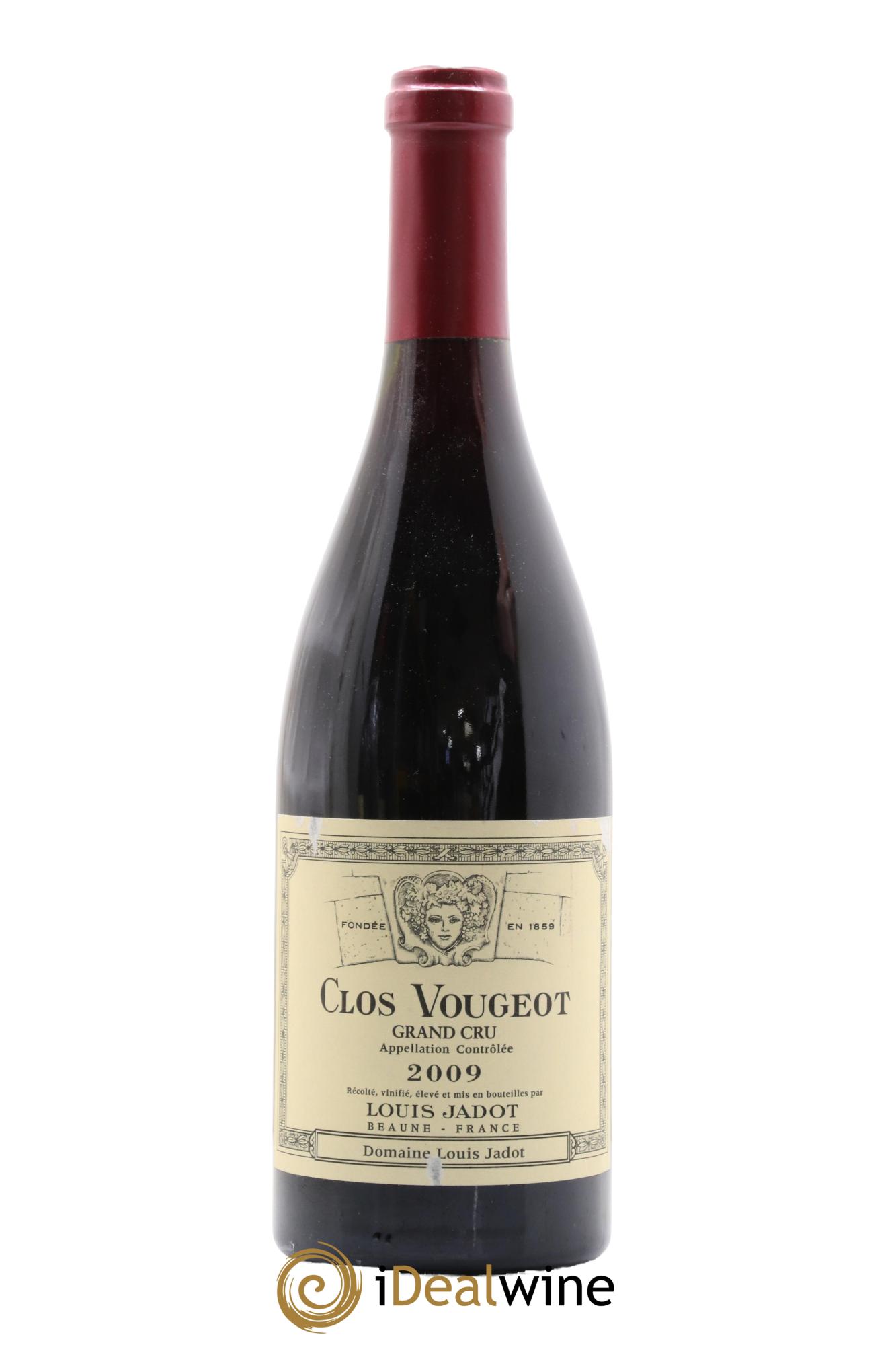 Clos de Vougeot Grand Cru Louis Jadot (Domaine) 2009 - Lot de 1 bouteille - 0