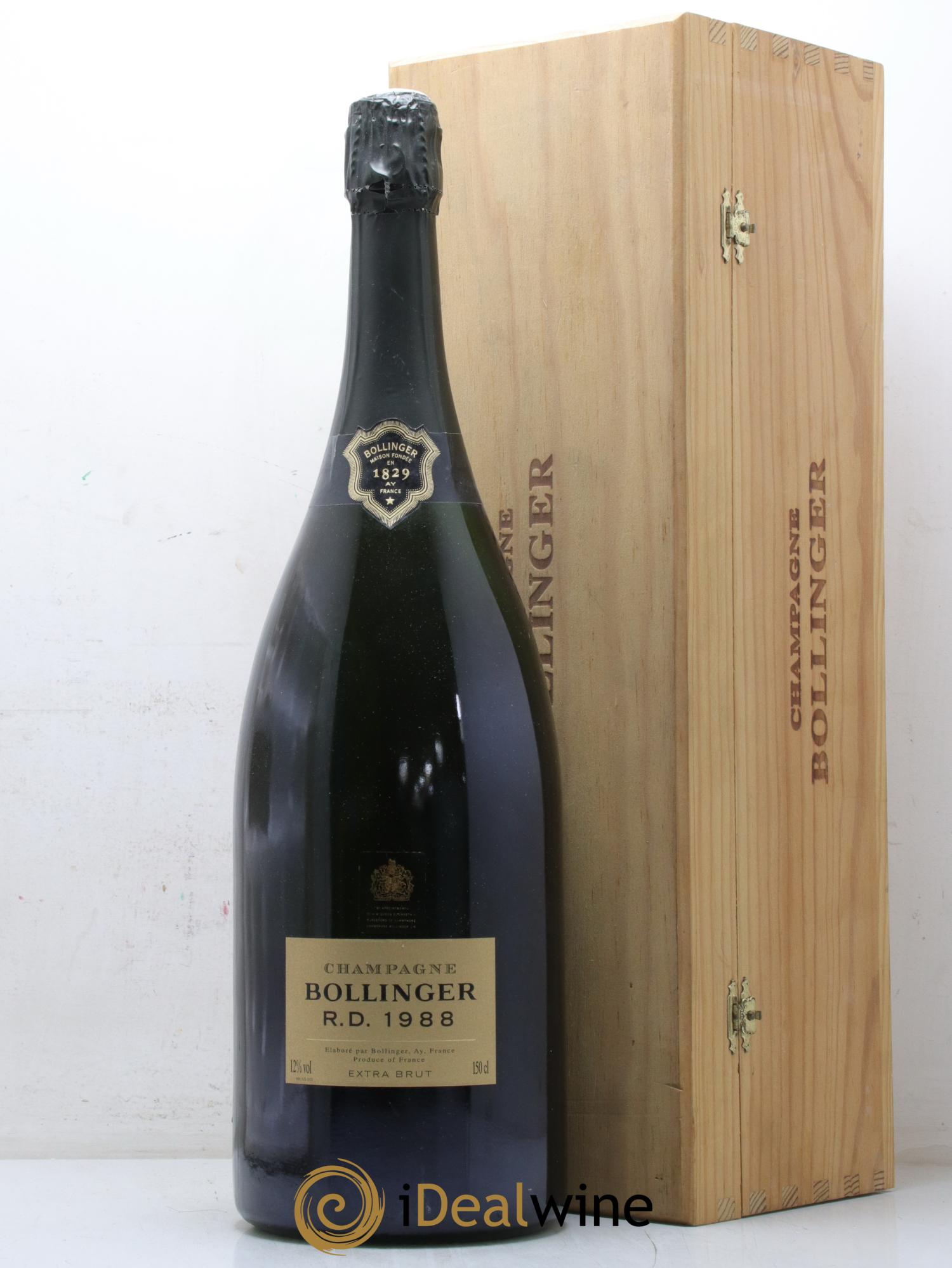 R.D. Extra Brut Bollinger 1988 - Lot of 1 magnum - 2