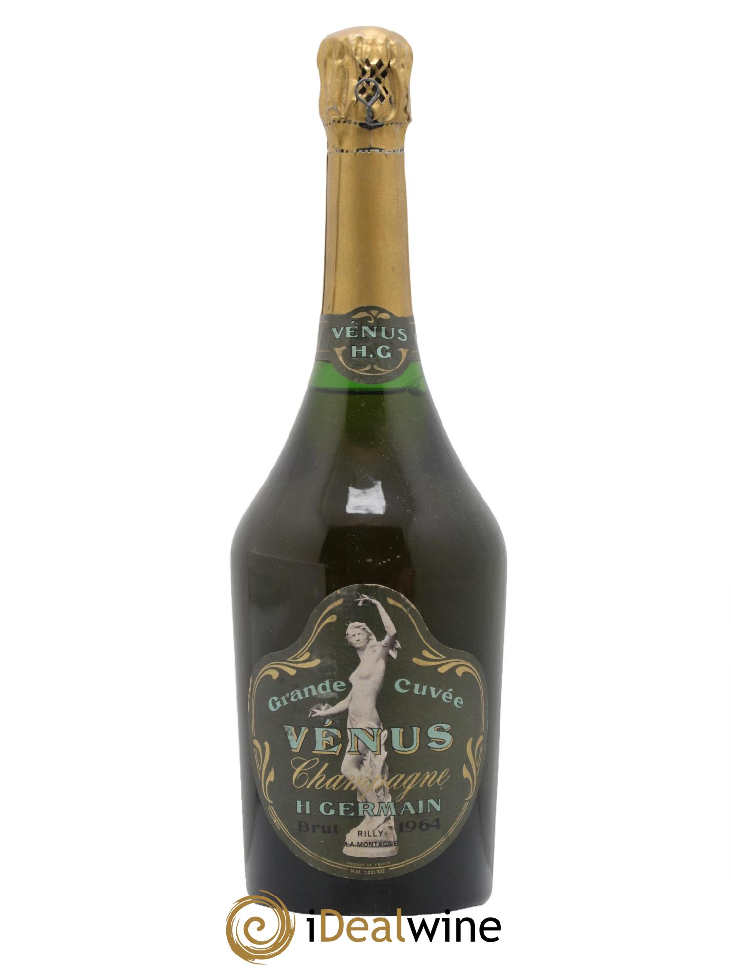 Champagne Grande Cuvee Venus Henri Germain 1964 - Lot of 1 bottle - 0