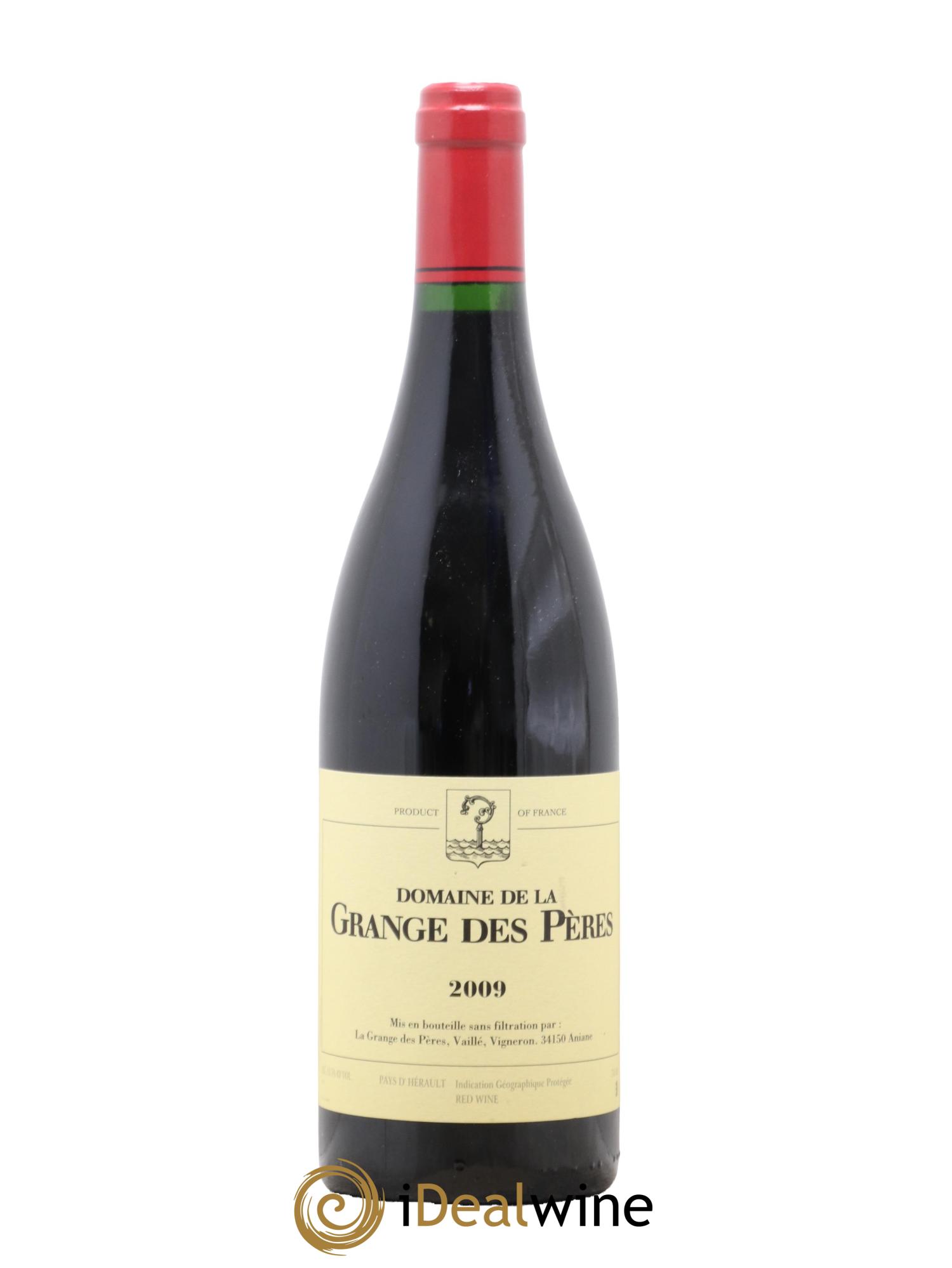 IGP Pays d'Hérault Grange des Pères Laurent Vaillé  2009 - Lot de 1 bouteille - 0