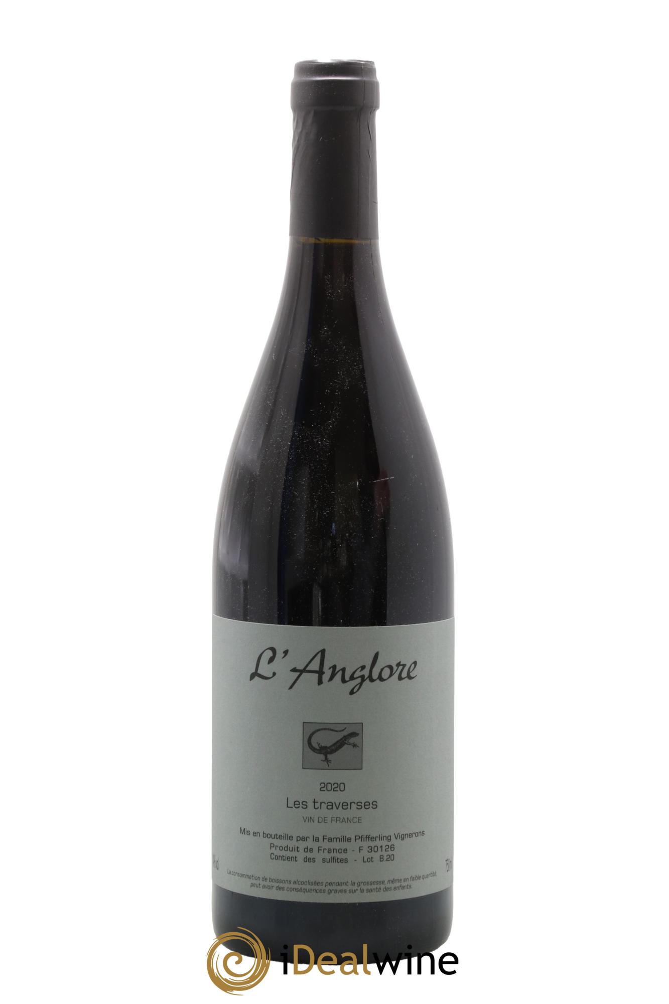 Vin de France Les Traverses L'Anglore 2020 - Lotto di 1 bottiglia - 0