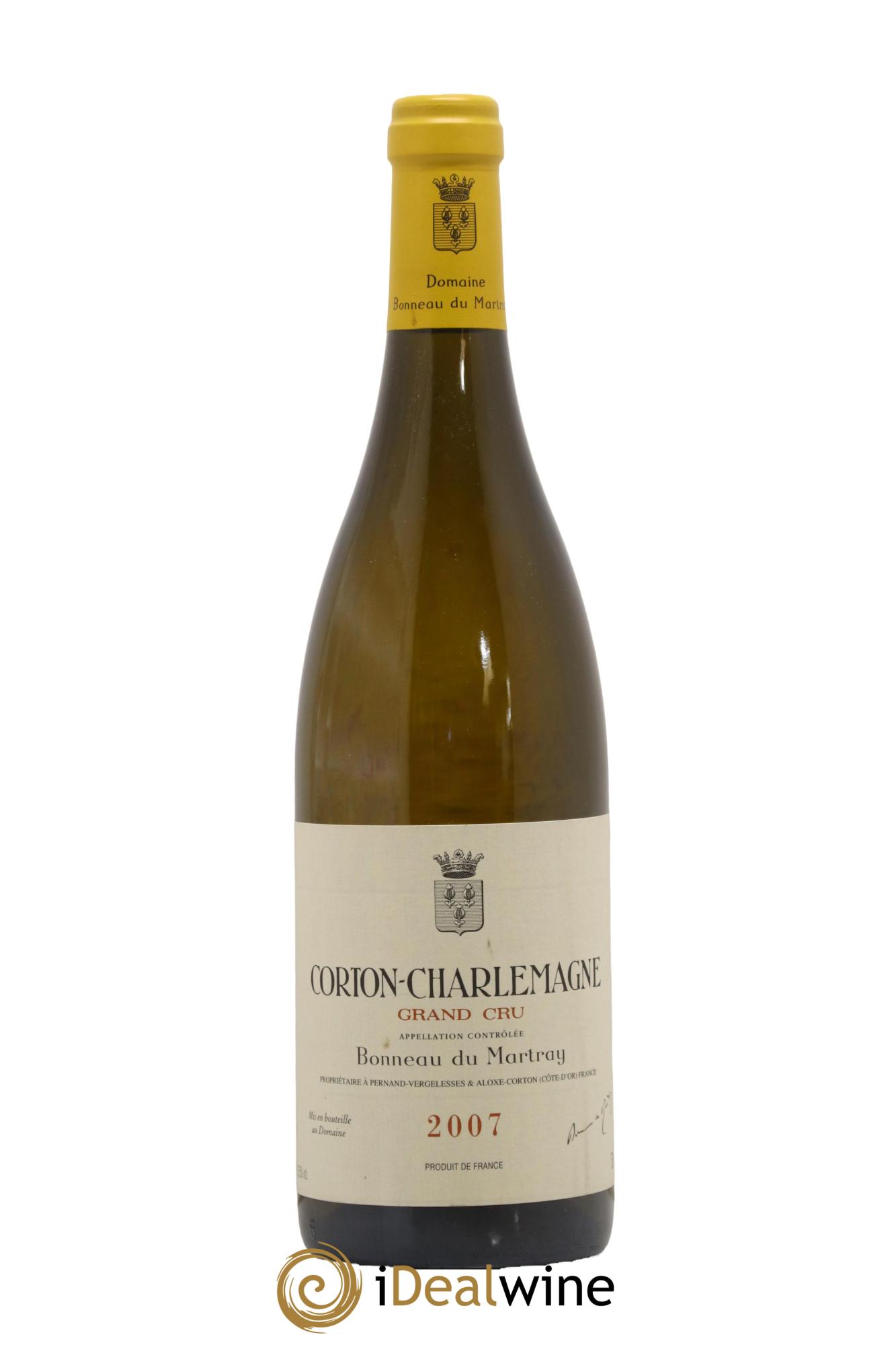 Corton-Charlemagne Grand Cru Bonneau du Martray (Domaine) 2007 - Posten von 1 Flasche - 0