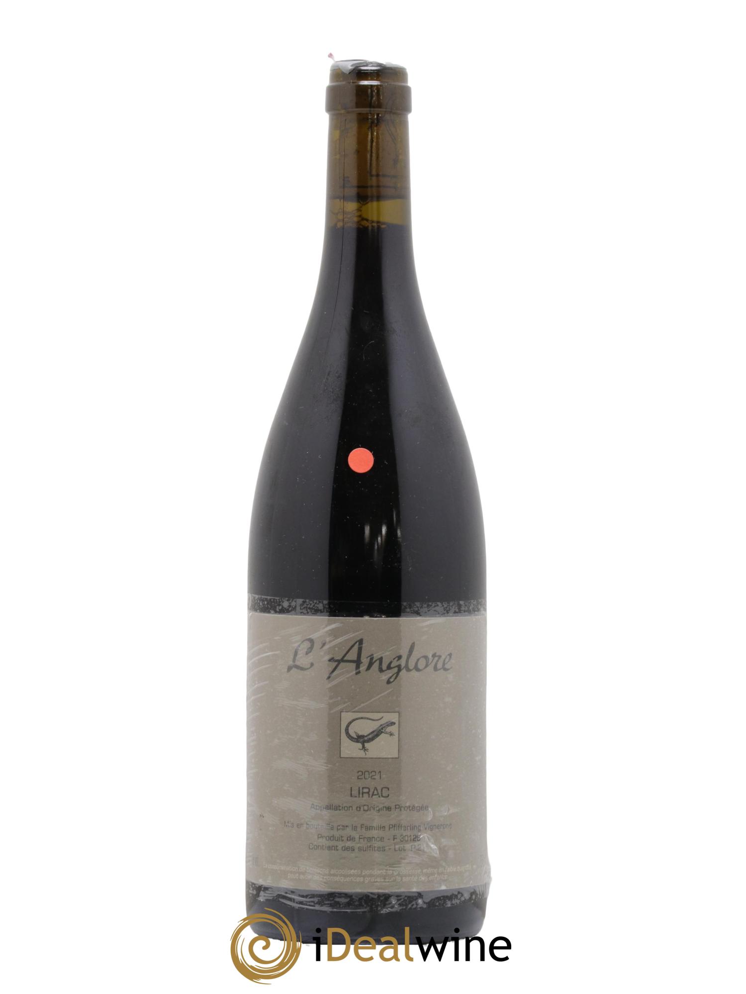 Lirac L'Anglore  2021 - Lot de 1 bouteille - 0