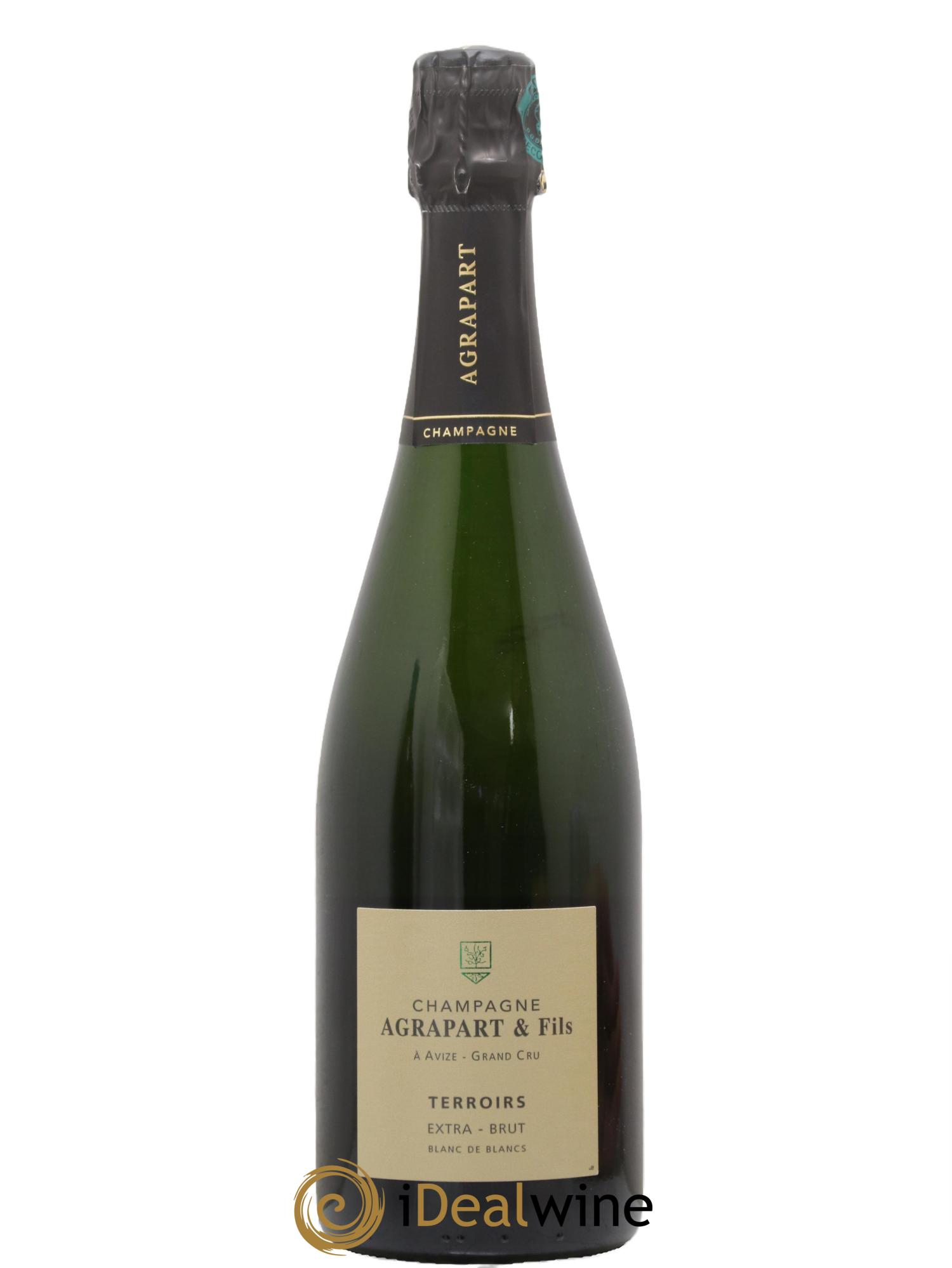 Terroirs Extra-Brut Blanc de blancs Agrapart & Fils - Posten von 1 Flasche - 0