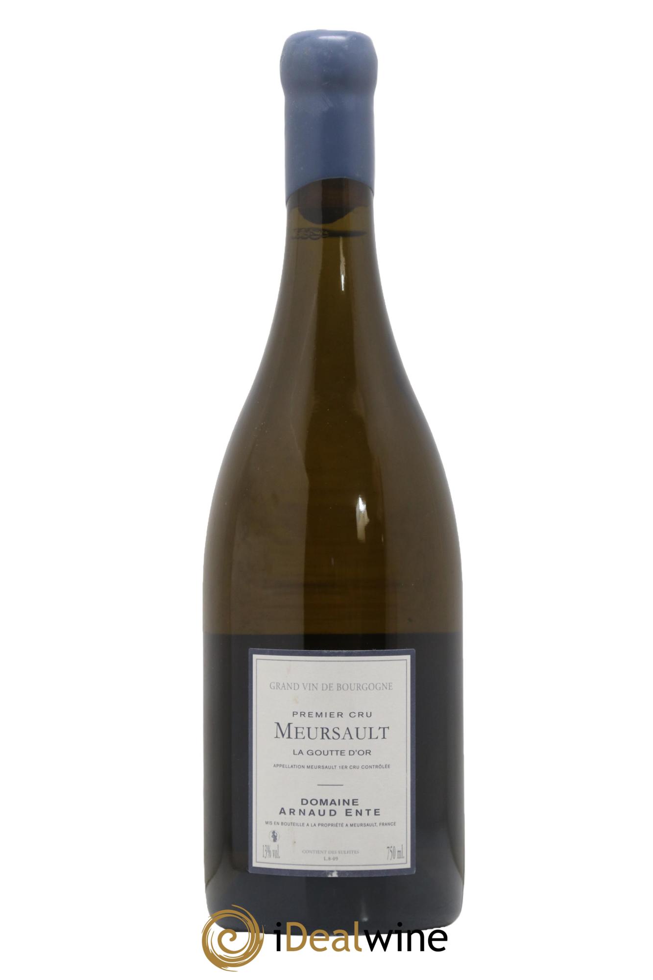 Meursault 1er Cru Goutte d'Or Arnaud Ente 2009 - Lot de 1 bouteille - 1