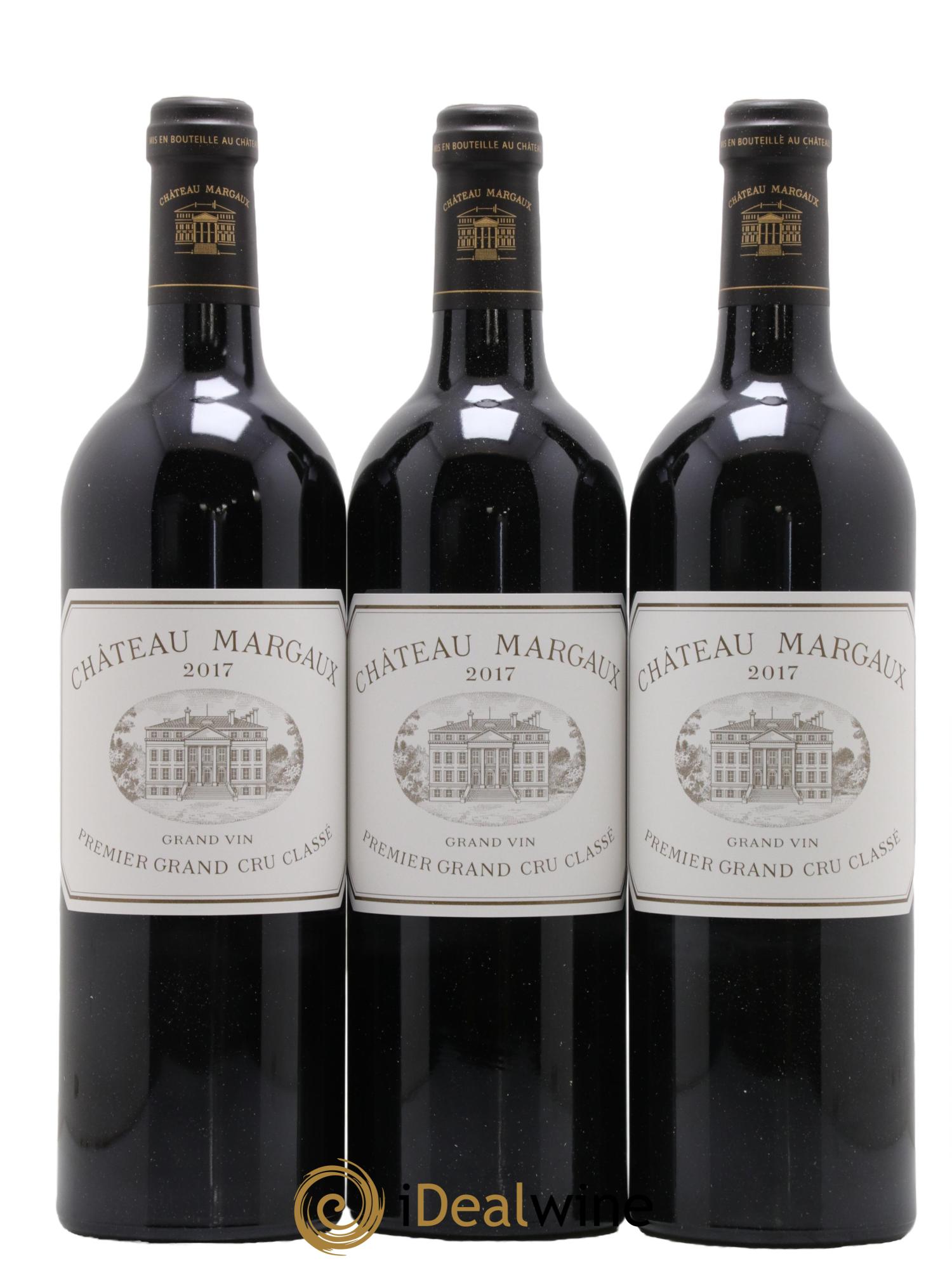 Château Margaux 1er Grand Cru Classé 2017 - Lot de 6 bouteilles - 1