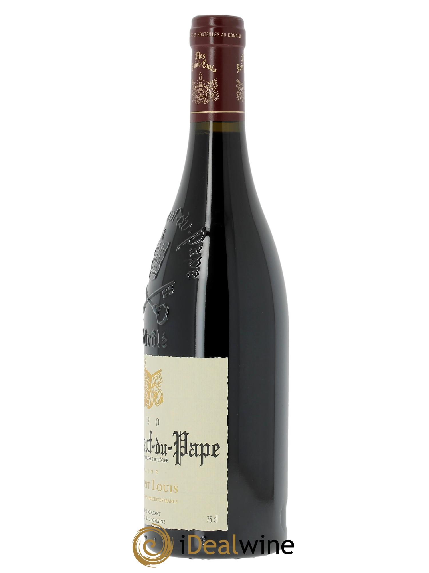 Châteauneuf-du-Pape Tradition Mas Saint-Louis  2020 - Lot de 1 bouteille - 1