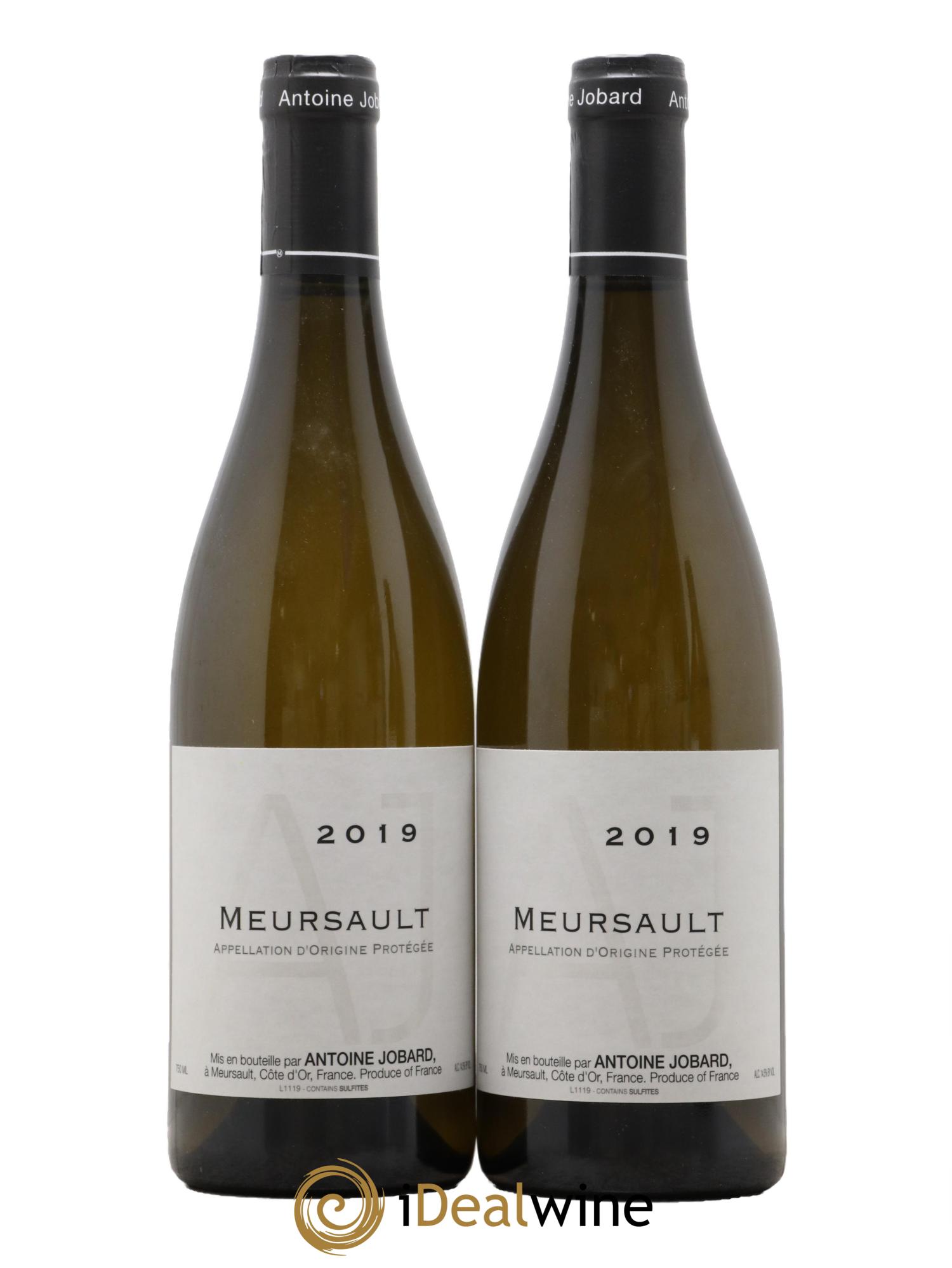 Meursault François et Antoine Jobard (Domaine) 2019 - Posten von 2 Flaschen - 0