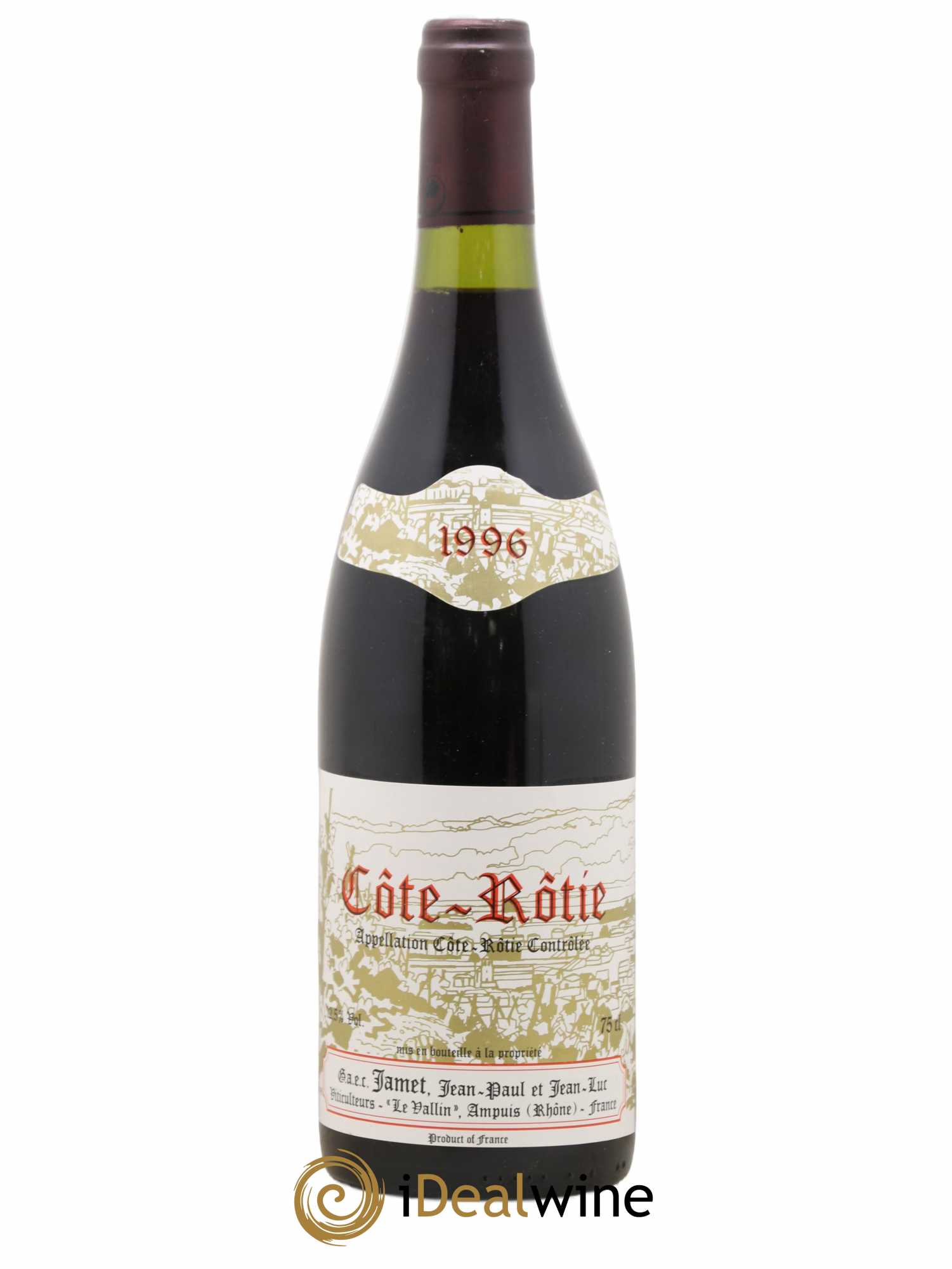 Côte-Rôtie Jamet (Domaine) 1996 - Posten von 1 Flasche - 0