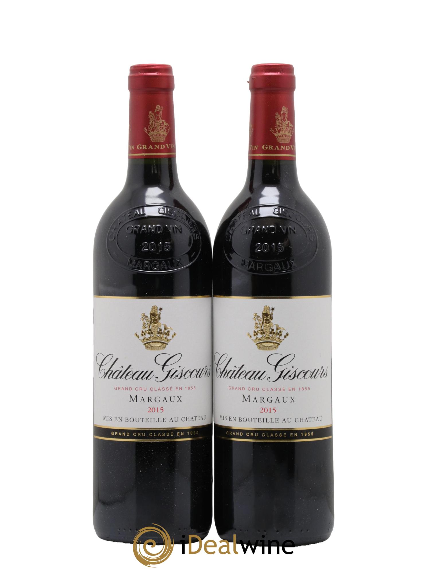 Château Giscours 3ème Grand Cru Classé 2015 - Lot of 2 bottles - 0