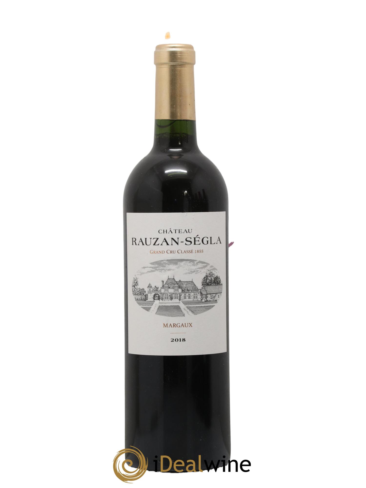 Château Rauzan Ségla Grand Cru Classé  2018 - Lot de 1 bouteille - 0