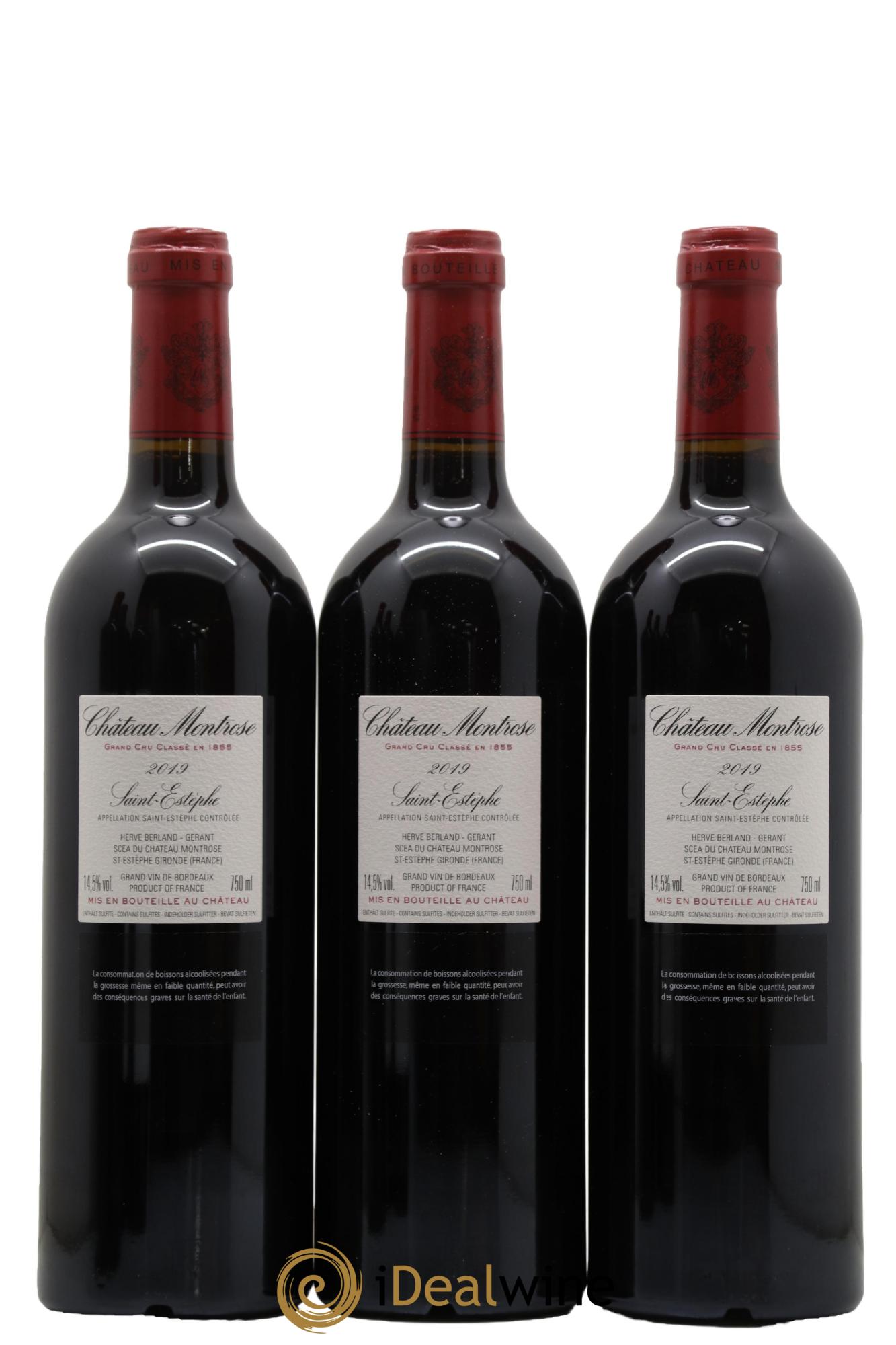 Château Montrose 2ème Grand Cru Classé 2019 - Lot of 6 bottles - 2