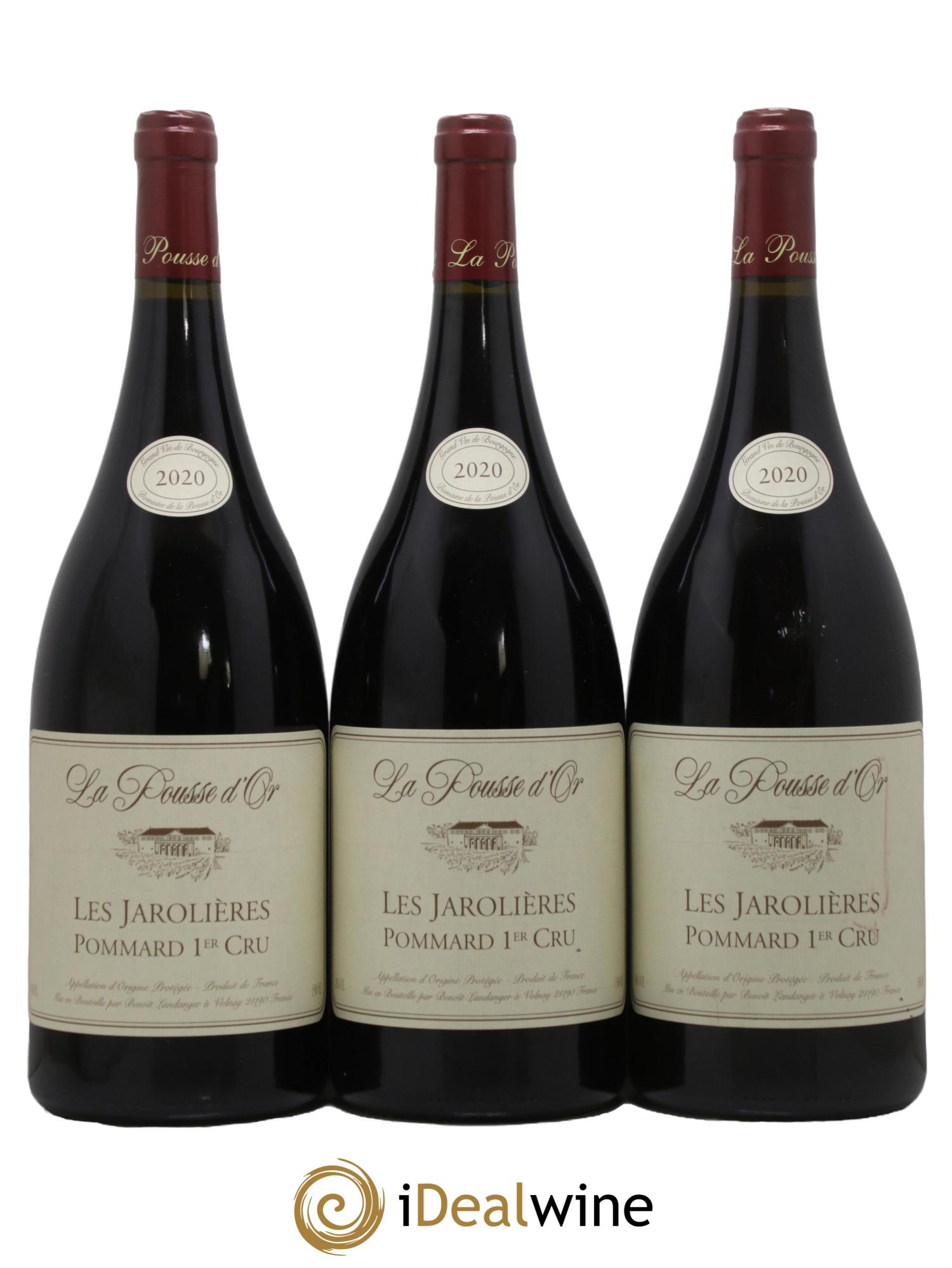 Pommard 1er Cru Les Jarollières La Pousse d'Or (Domaine de) 2020 - Posten von 3 Magnum - 0