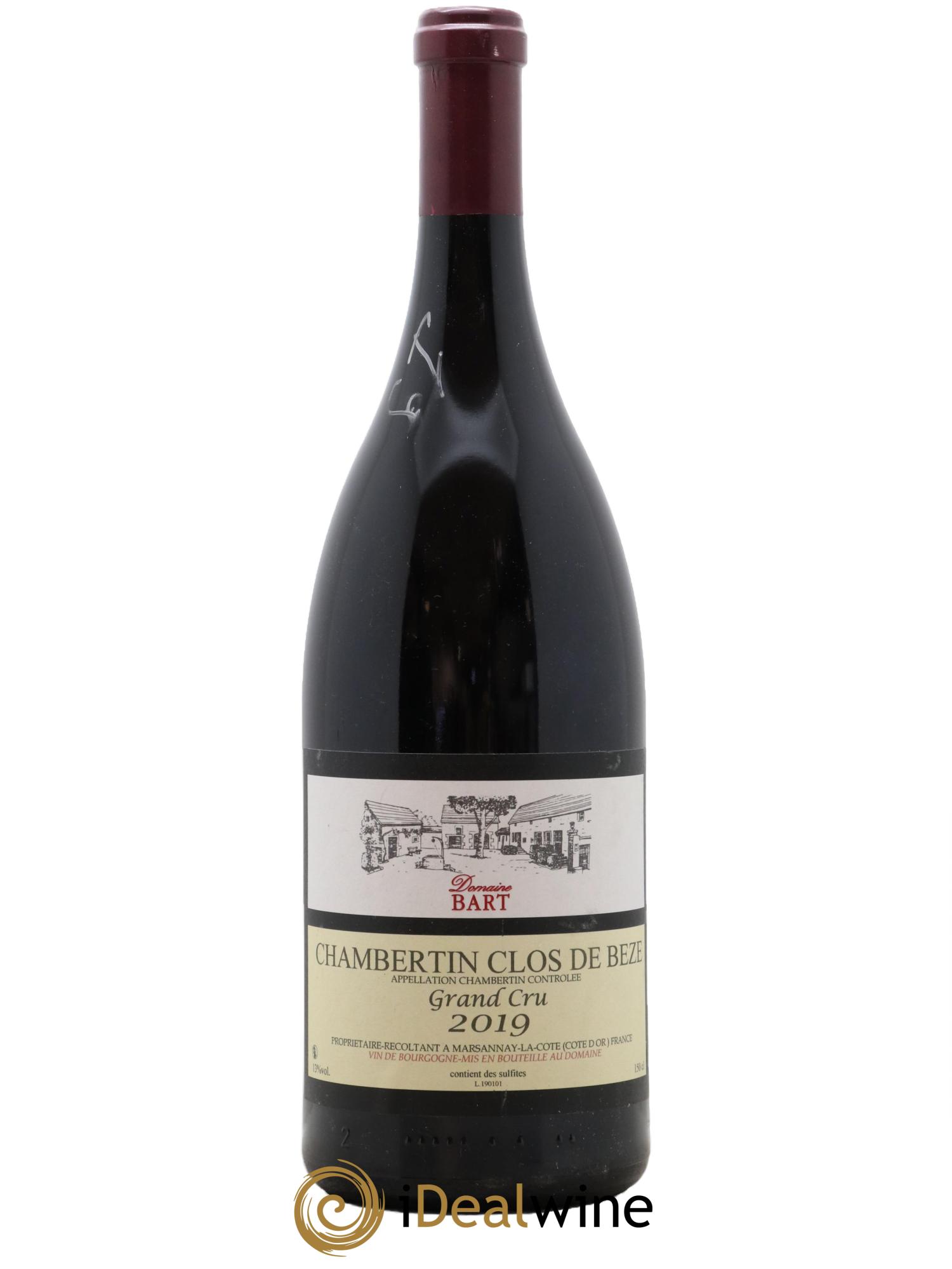 Chambertin Clos de Bèze Grand Cru Bart (Domaine) 2019 - Lot of 1 magnum - 0