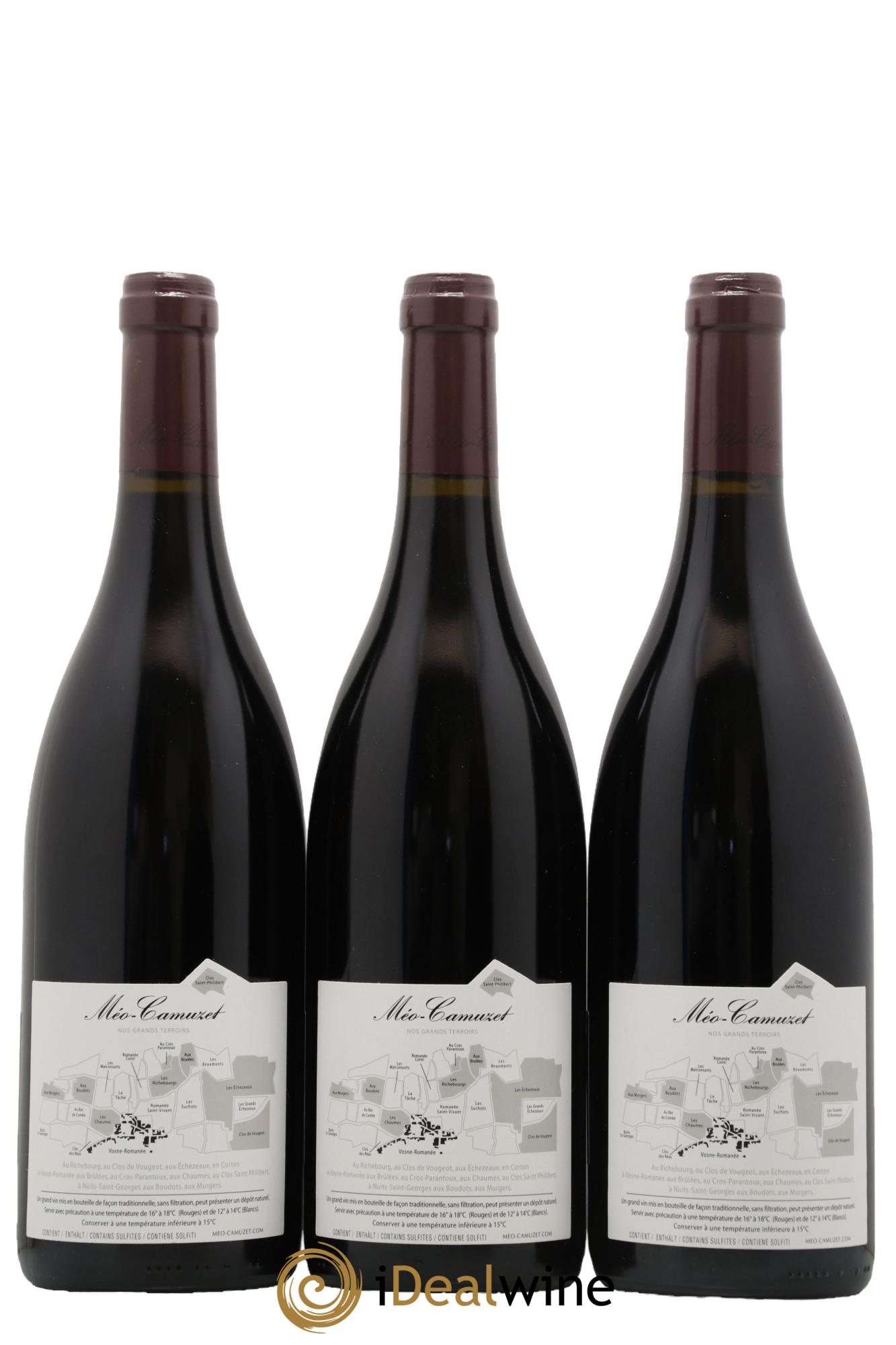 Corton Grand Cru Clos Rognet Méo-Camuzet (Domaine) 2018 - Lot de 3 bouteilles - 1