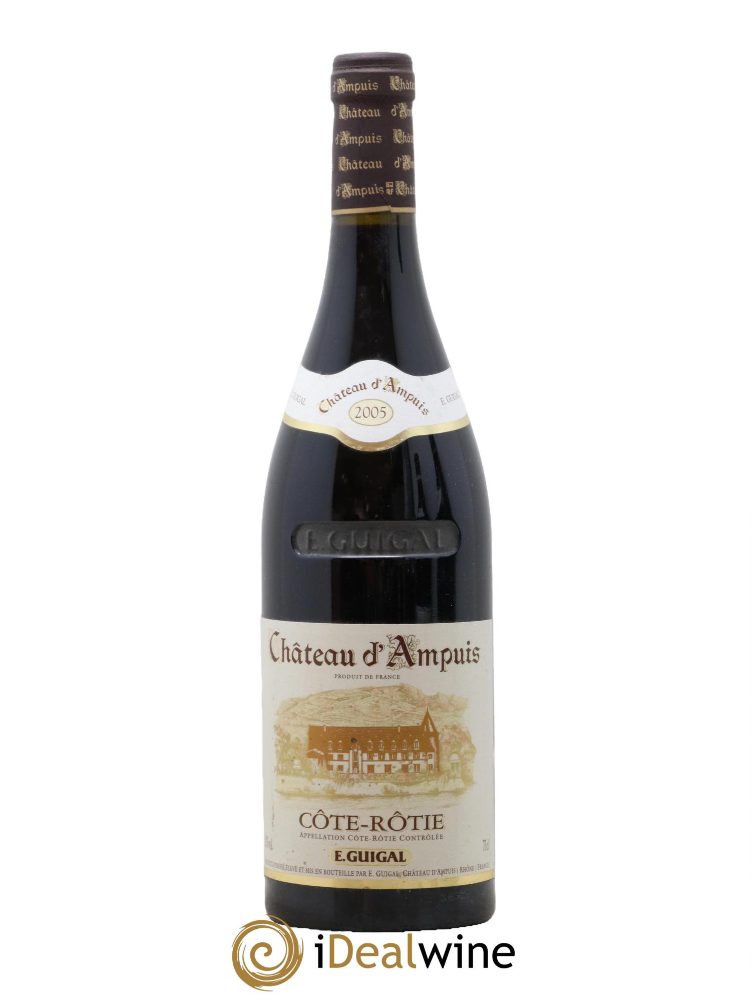 Côte-Rôtie Château d'Ampuis Guigal 2005 - Posten von 1 Flasche - 0