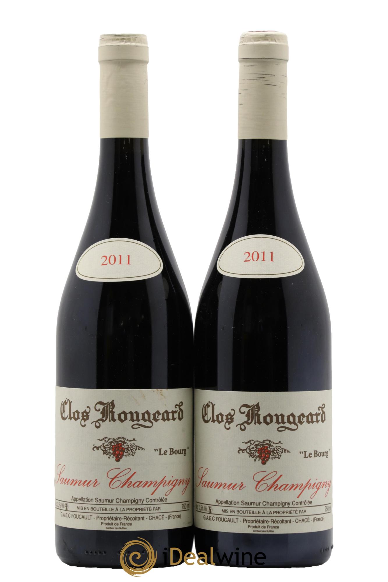 Saumur-Champigny Le Bourg Clos Rougeard 2011 - Posten von 2 Flaschen - 0