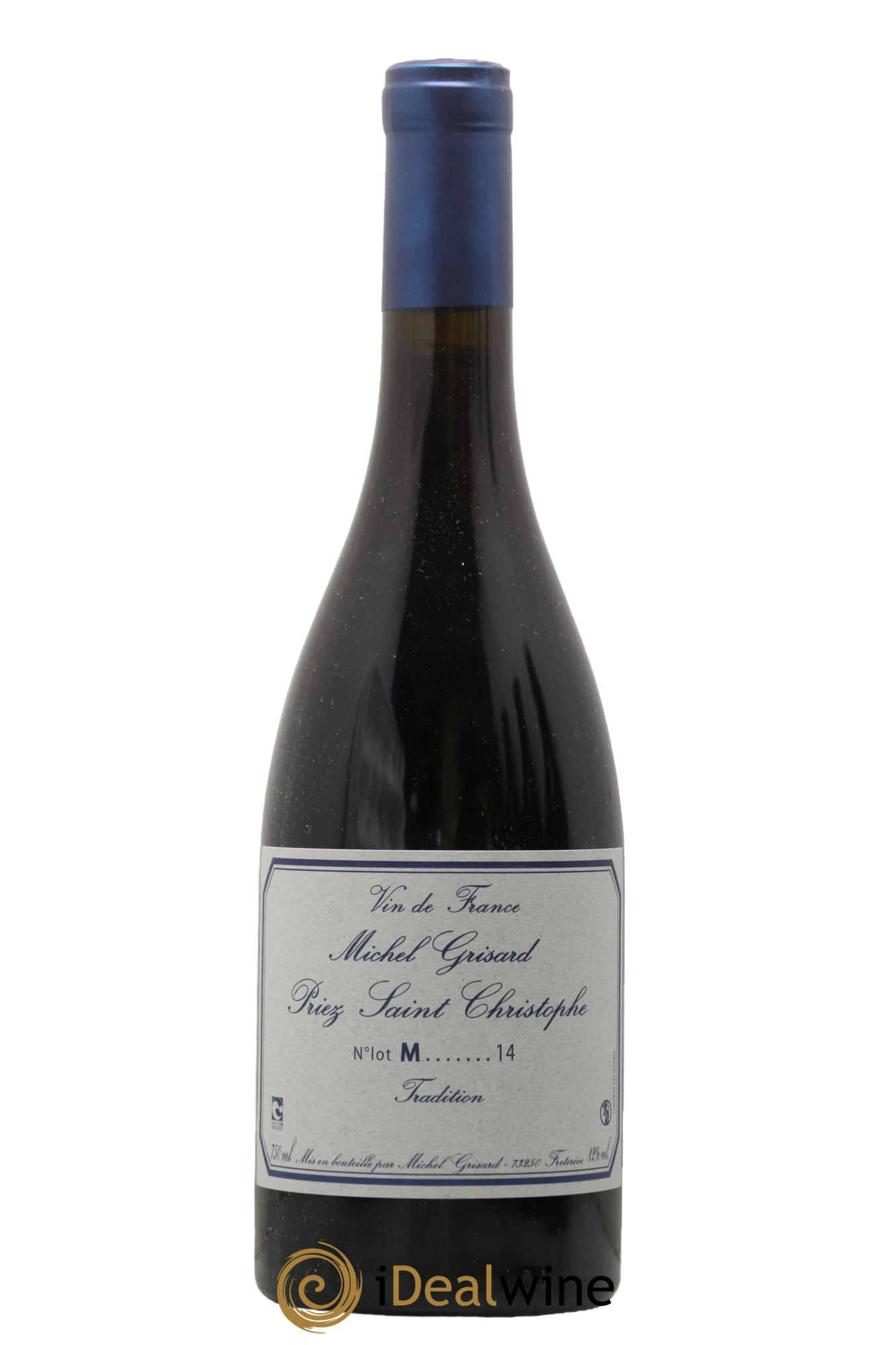 Vin de France Priez Saint Christophe Michel Grisard 2014 - Lotto di 1 bottiglia - 0