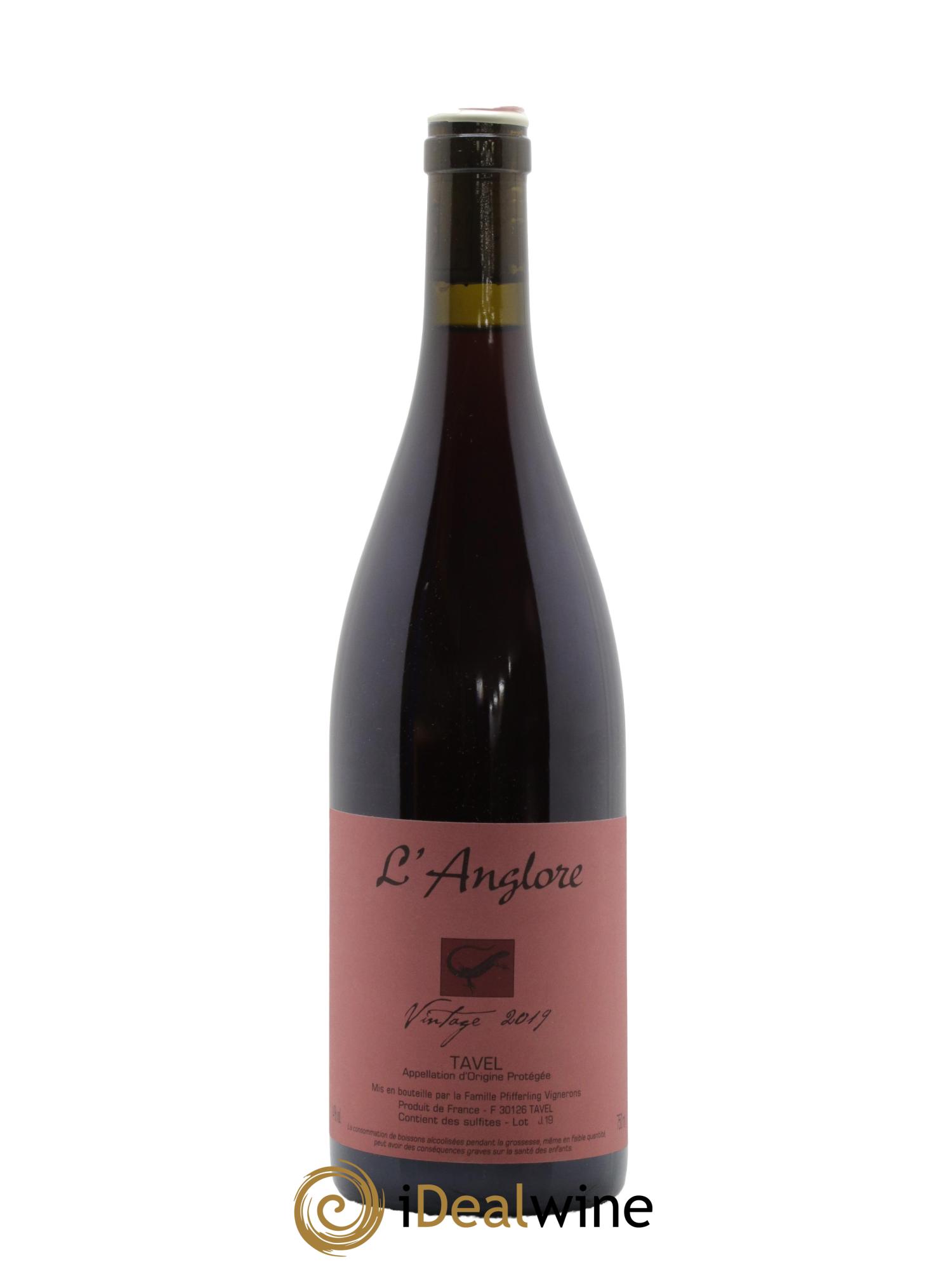 Tavel Vintage L'Anglore 2019 - Lot of 1 bottle - 0