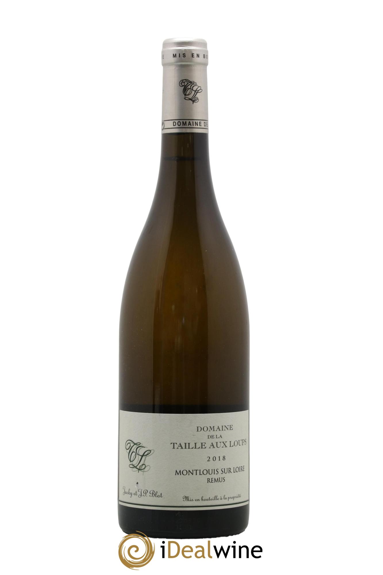 Montlouis-sur-Loire Rémus La Taille aux Loups - Jacky Blot 2018 - Lot de 1 bouteille - 0