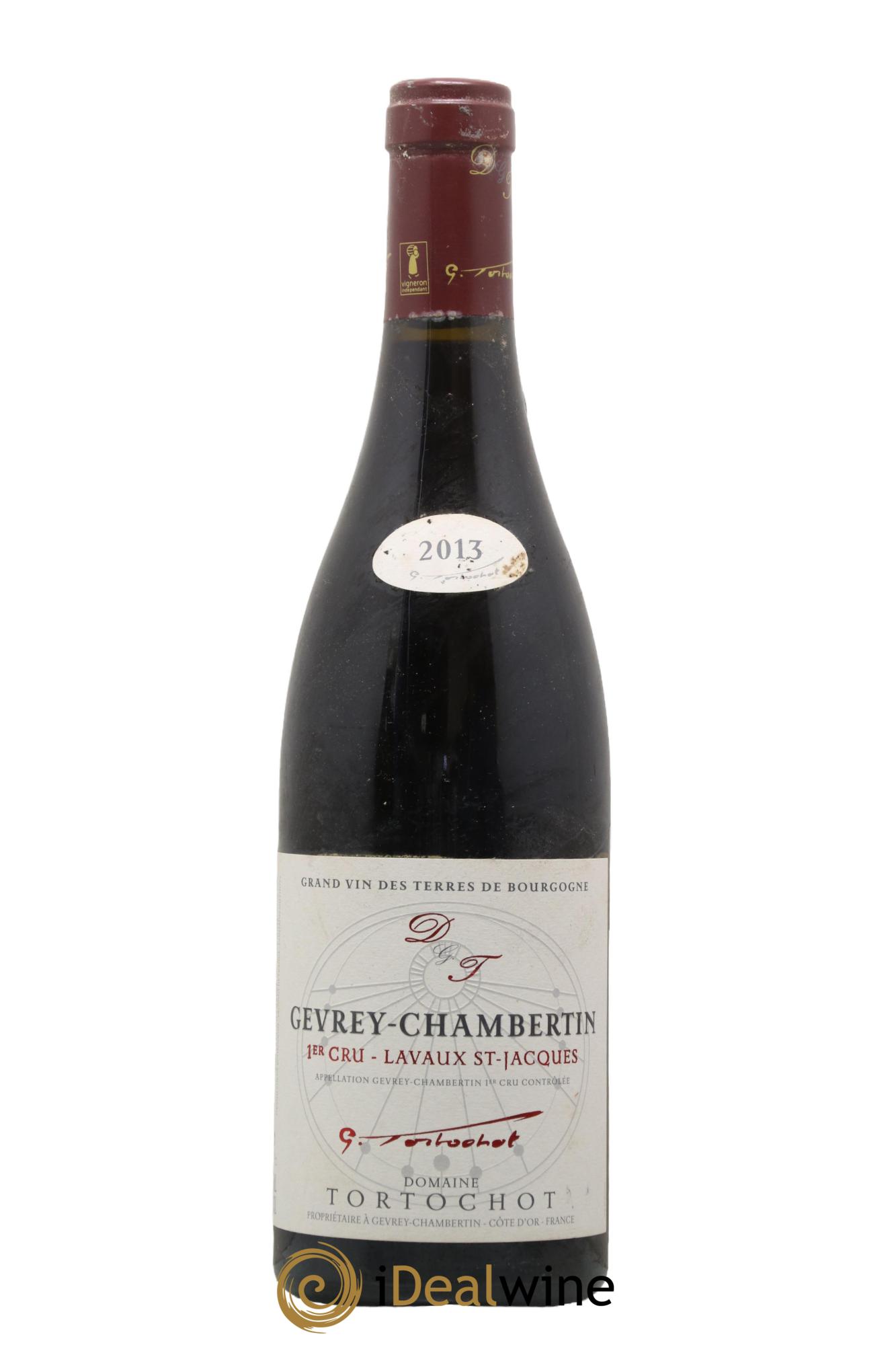 Gevrey-Chambertin 1er Cru Lavaux Saint Jacques Tortochot (Domaine) 2013 - Lot de 1 bouteille - 0