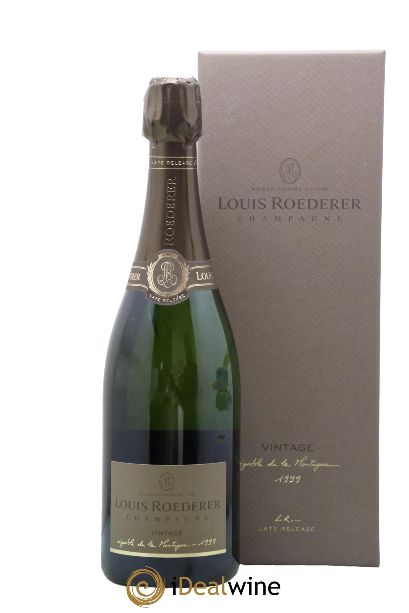 Late Release Louis Roederer 1999 - Posten von 1 Flasche - 0