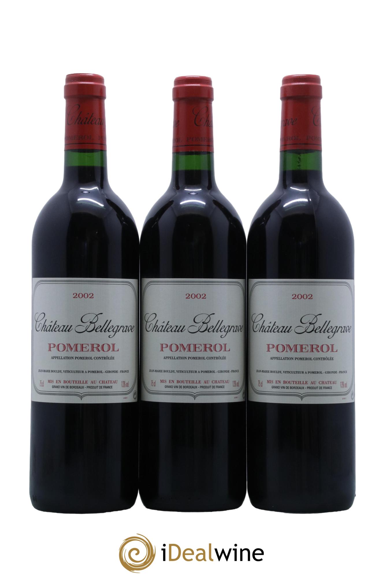 Château Bellegrave  2002 - Lot of 12 bottles - 4