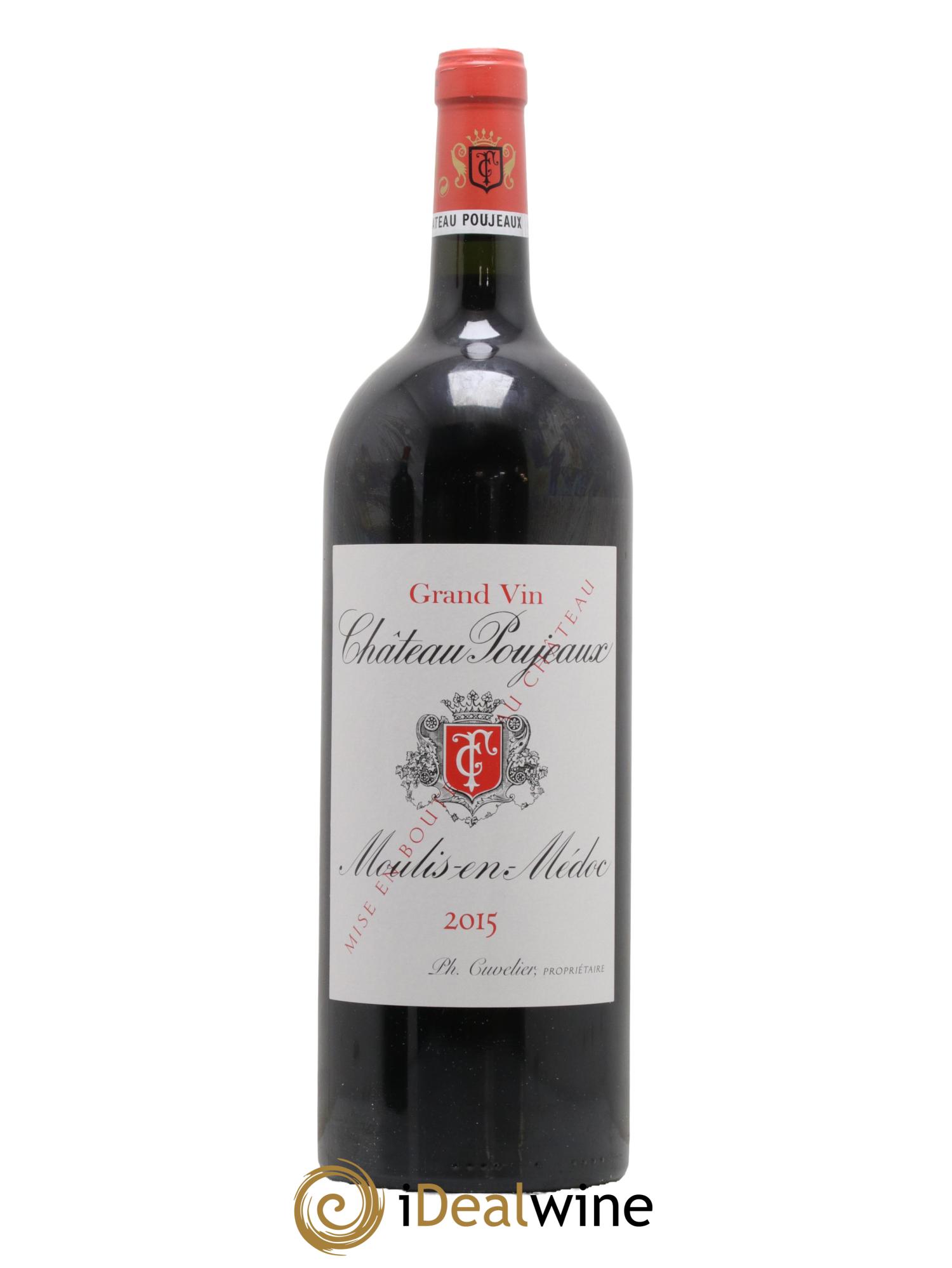 Château Poujeaux  2015 - Lot of 1 magnum - 0