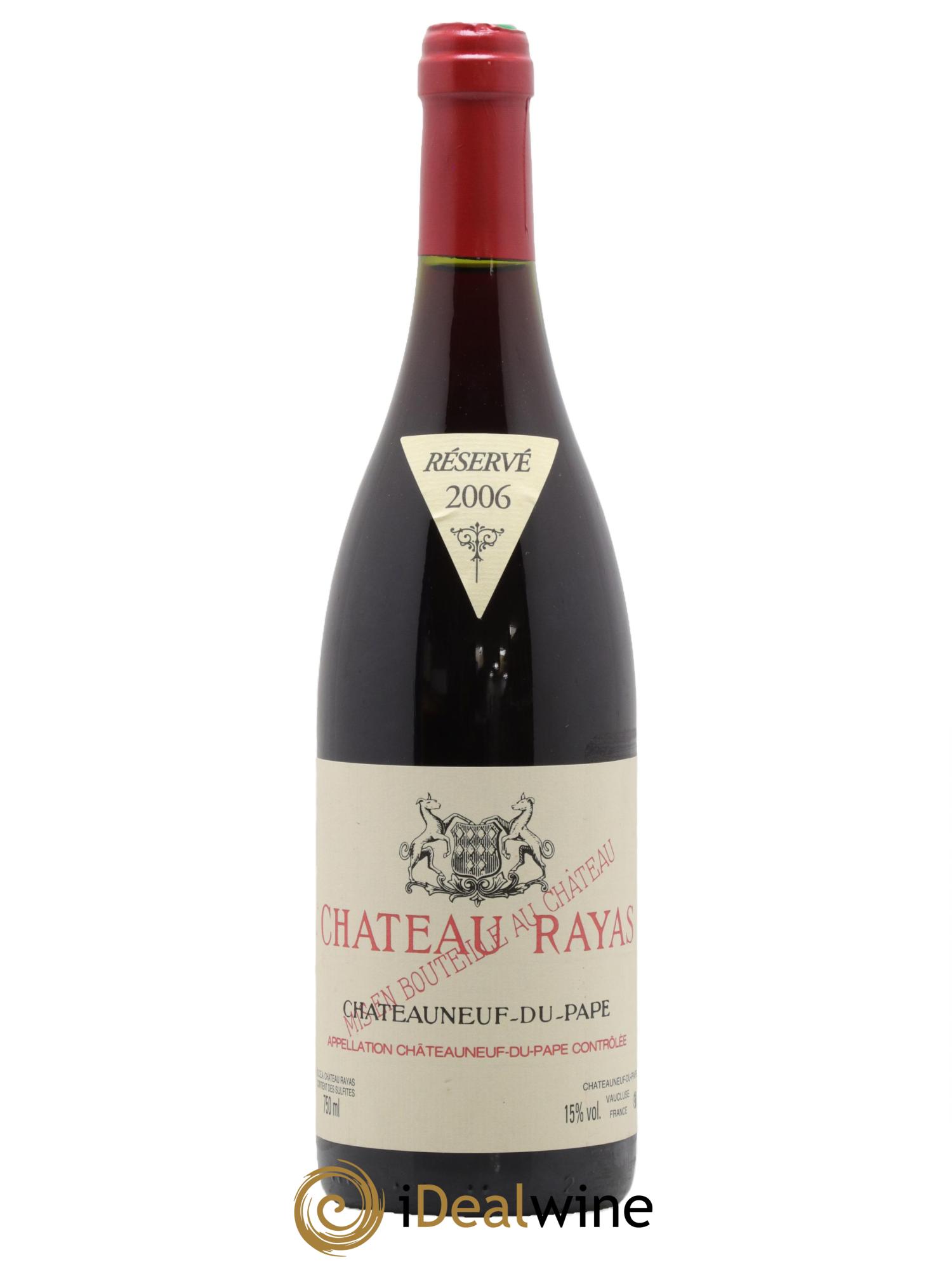 Châteauneuf-du-Pape Château Rayas Emmanuel Reynaud 2006 - Lot de 1 bouteille - 0