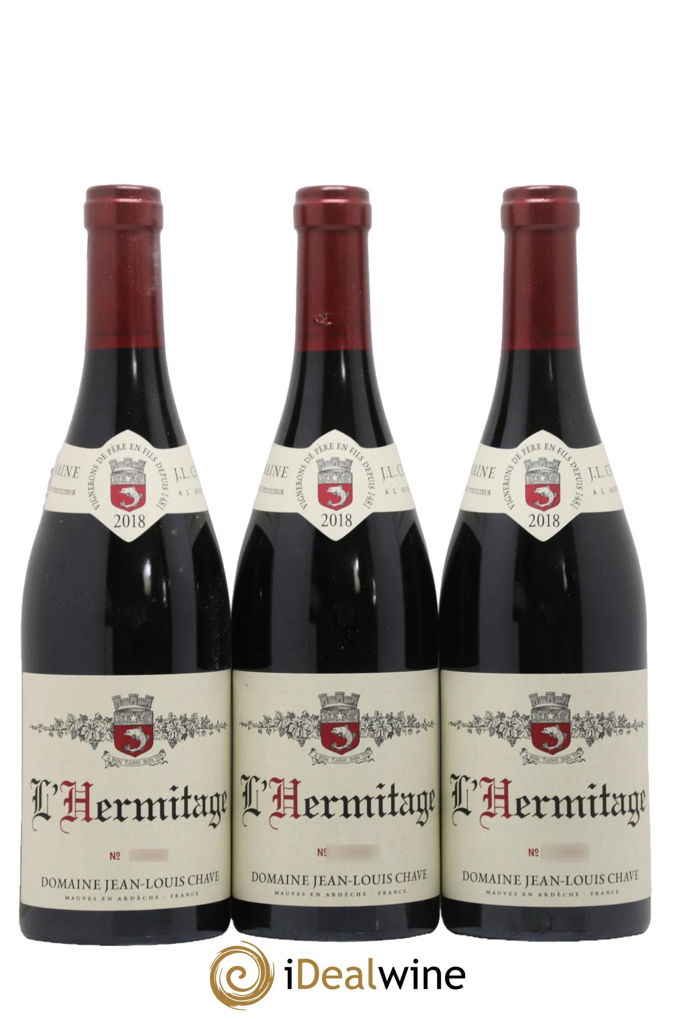 Hermitage Jean-Louis Chave 2018 - Lot de 6 bouteilles - 3