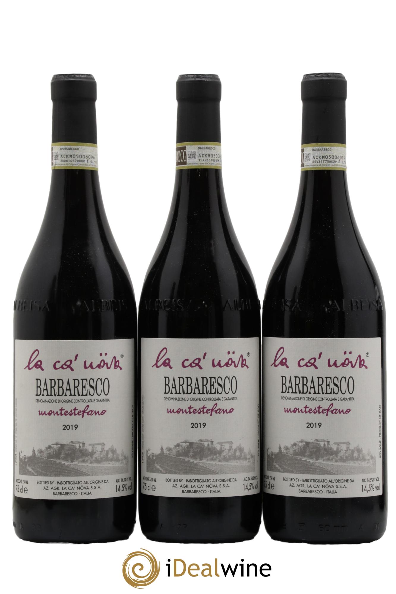 Barbaresco DOCG Montestefano La Ca' Nova 2019 - Posten von 3 Flaschen - 0