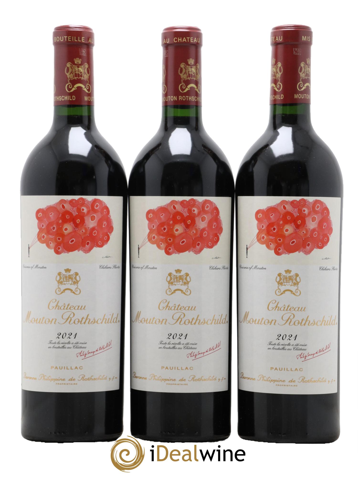 Château Mouton Rothschild 1er Grand Cru Classé 2021 - Lot de 6 bouteilles - 3