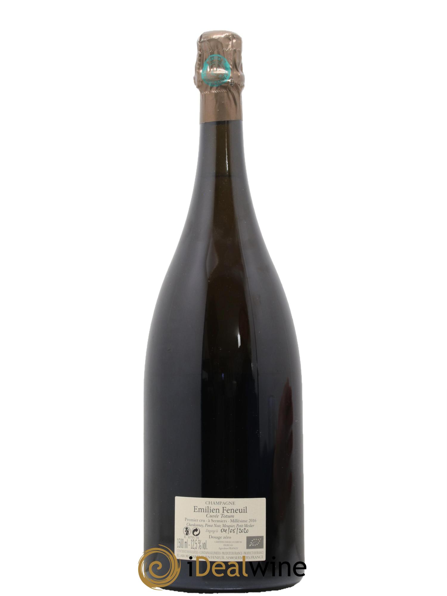 Cuvée Totum Emilien Feneuil 2016 - Lot of 1 magnum - 1