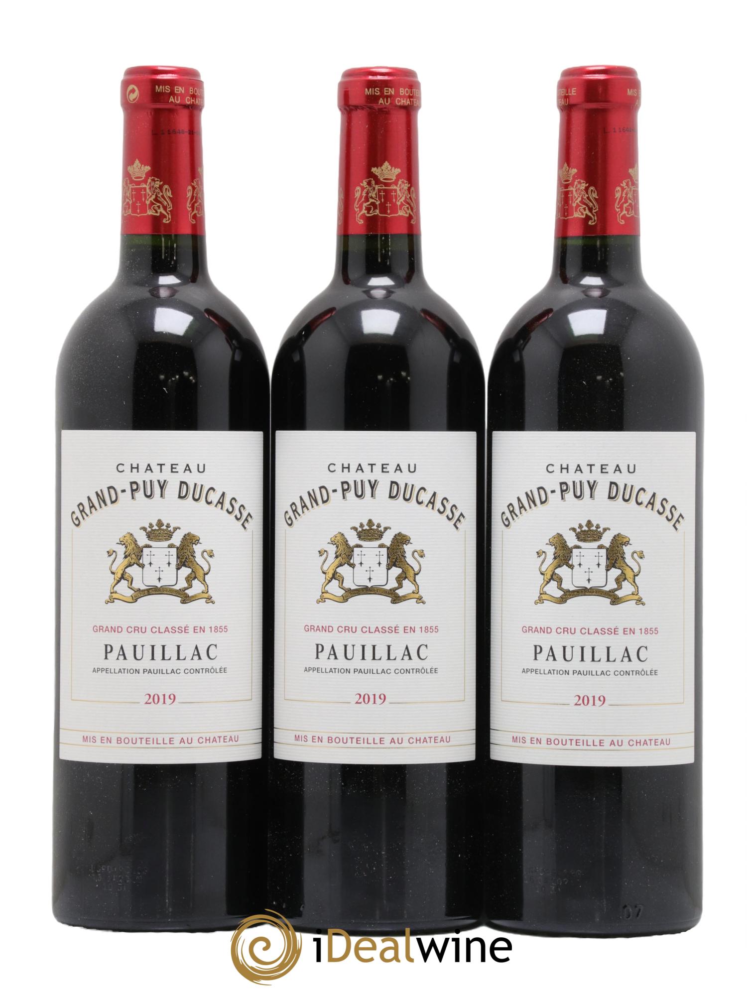 Château Grand Puy Ducasse 5ème Grand Cru Classé  2019 - Posten von 6 Flaschen - 2