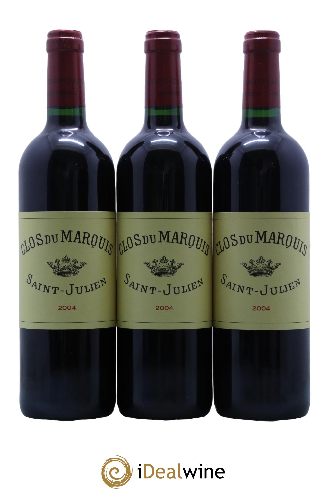 Clos du Marquis  2004 - Lot de 12 bouteilles - 2